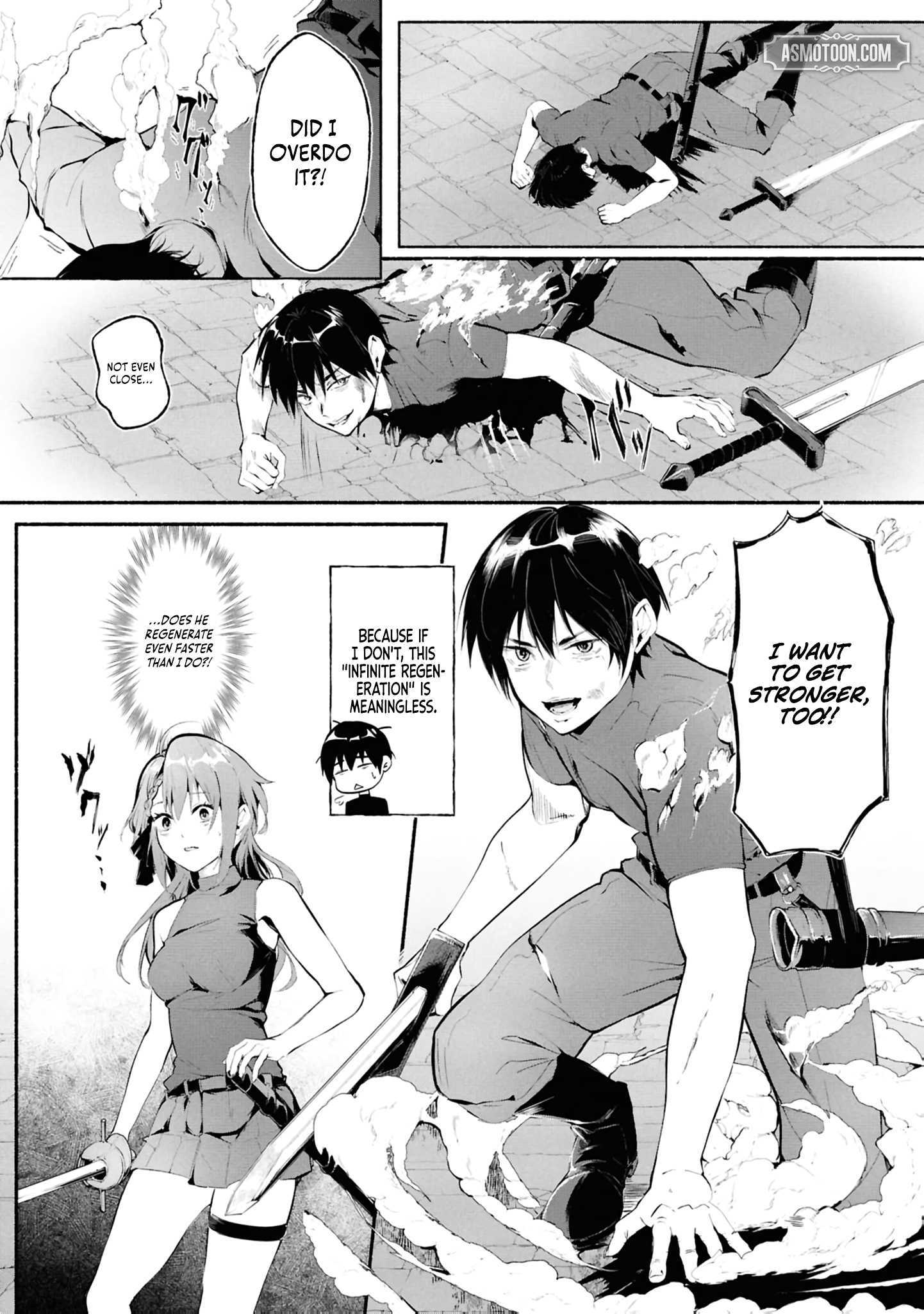 A Simple Soldier, Granted the Reincarnation Gift of “Infinite Regeneration”, Found Himself the Target of Countless Beautiful Women Chapter 1 page 28 - 
