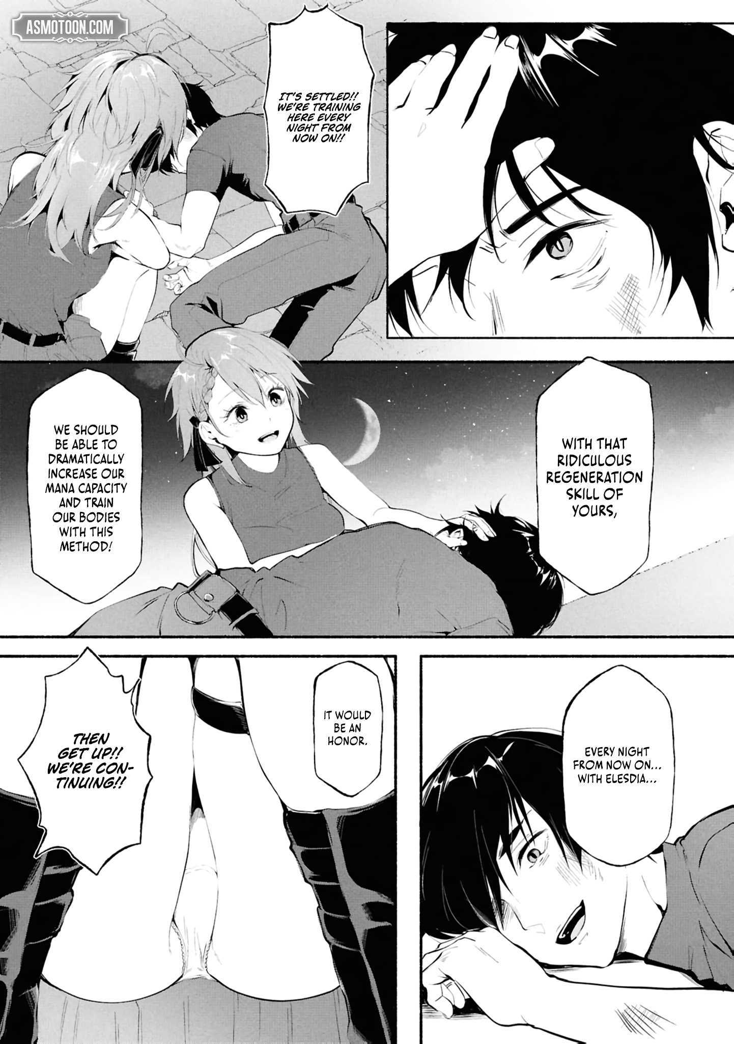 A Simple Soldier, Granted the Reincarnation Gift of “Infinite Regeneration”, Found Himself the Target of Countless Beautiful Women Chapter 1 page 36 - 