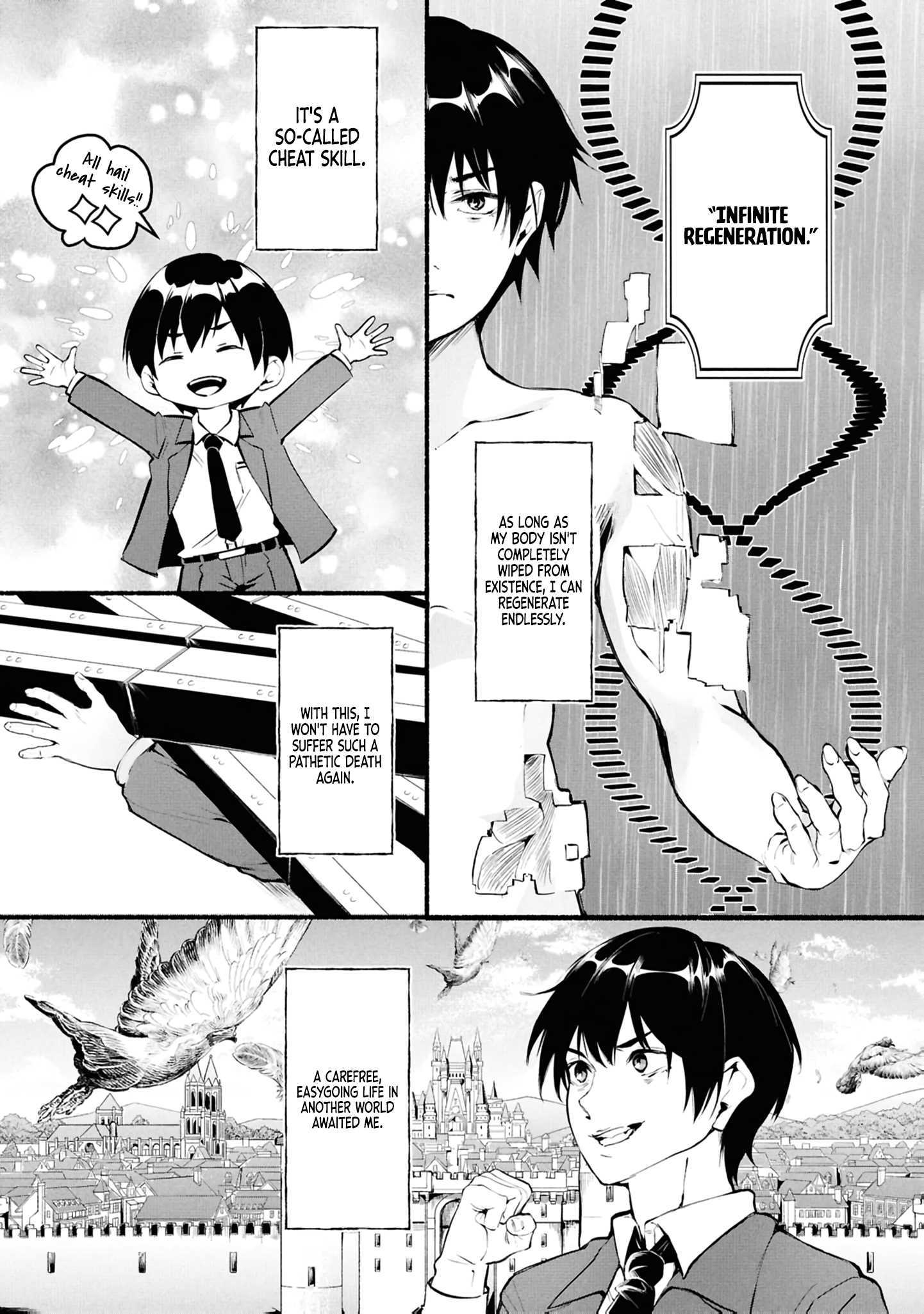 A Simple Soldier, Granted the Reincarnation Gift of “Infinite Regeneration”, Found Himself the Target of Countless Beautiful Women Chapter 1 page 9 - 