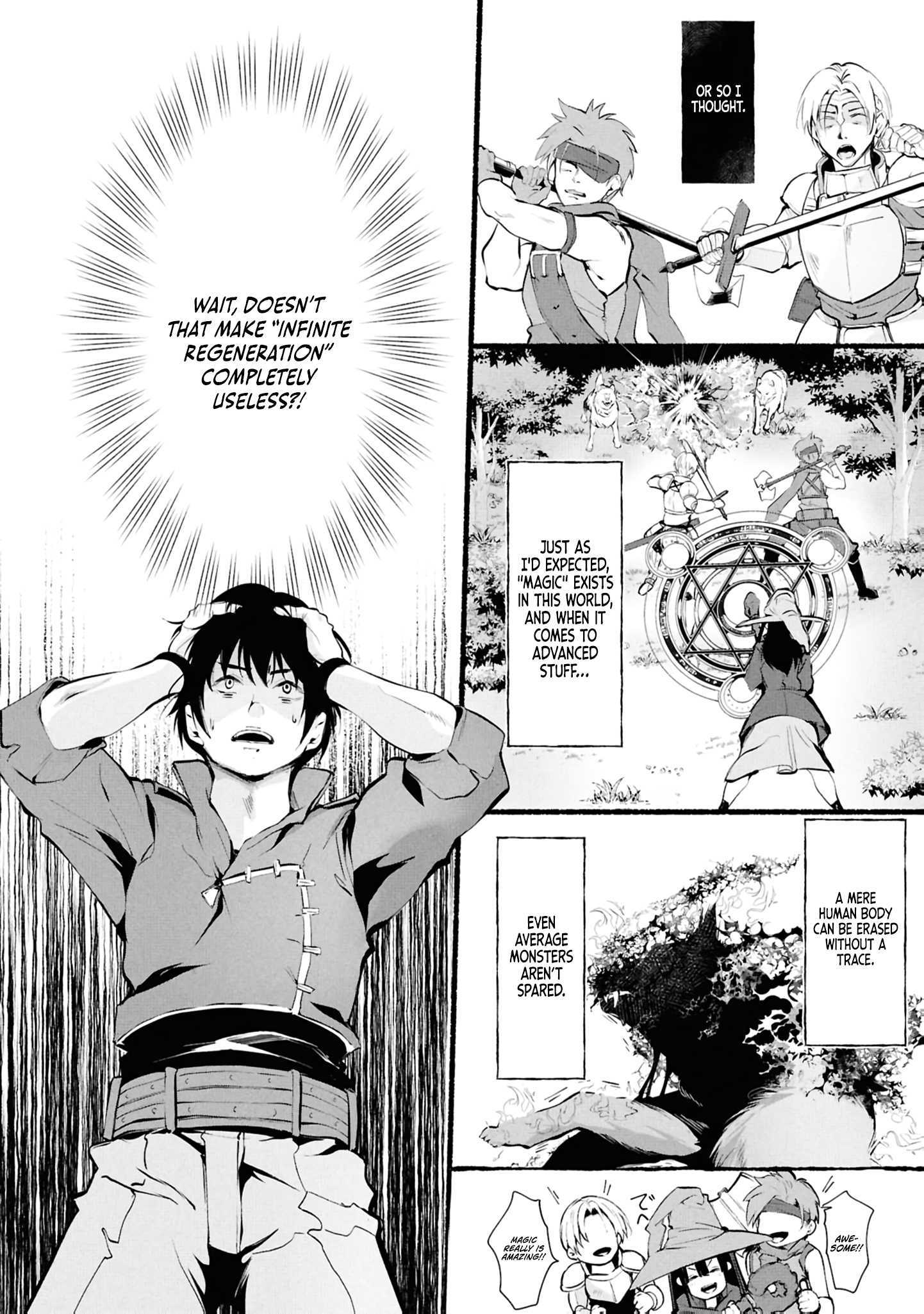 A Simple Soldier, Granted the Reincarnation Gift of “Infinite Regeneration”, Found Himself the Target of Countless Beautiful Women Chapter 1 page 10 - 