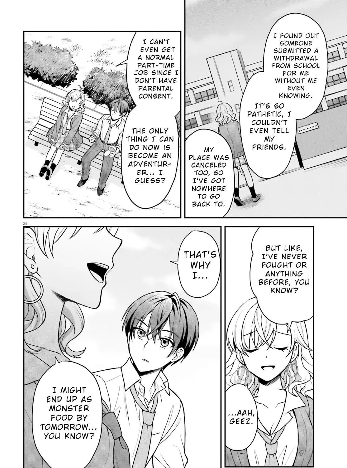 A Slow Life After Being Expelled, Which I Never Wanted? I Was Supposed to Have Retired, But Somehow I Ended Up Becoming a Beautiful Girl’s Mentor, and For Some Reason, I Feel Really Nostalgic. Chapter 1 page 57 - 