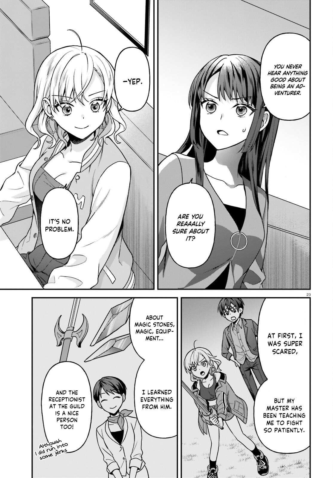 A Slow Life After Being Expelled, Which I Never Wanted? I Was Supposed to Have Retired, But Somehow I Ended Up Becoming a Beautiful Girl’s Mentor, and For Some Reason, I Feel Really Nostalgic. Chapter 11 page 23 - 