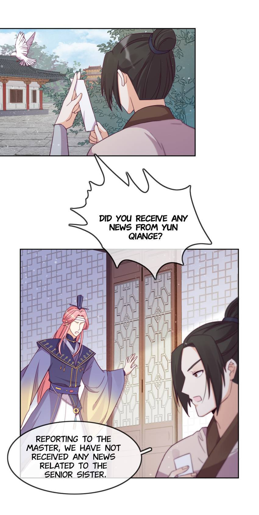 A Song Dwelling in the Clouds: A Chasing Love Guide (Colored) Chapter 16 page 38 - 