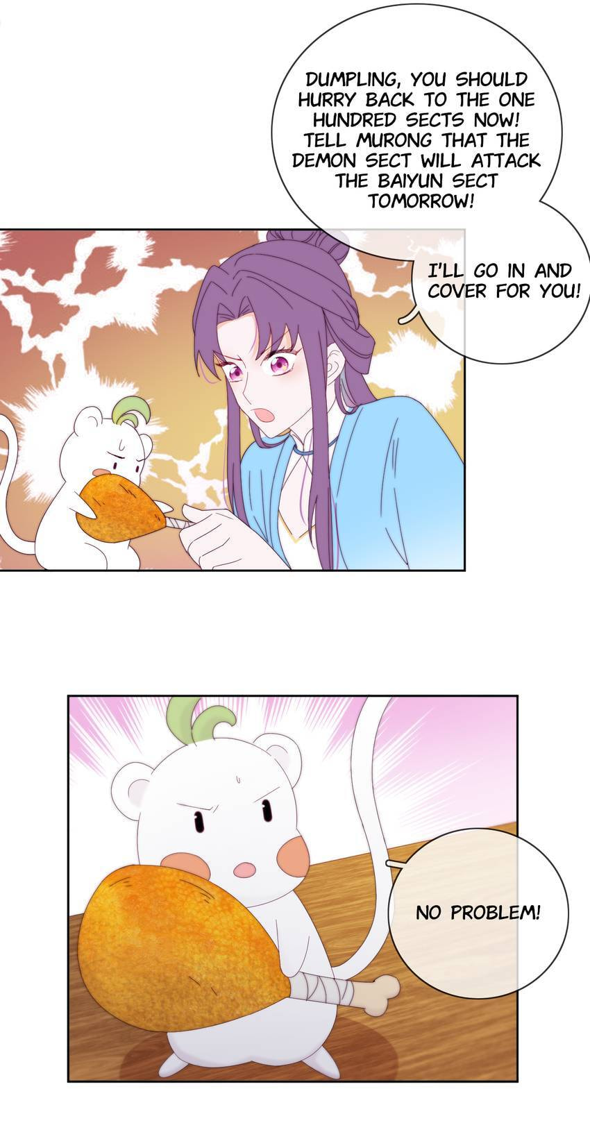 A Song Dwelling in the Clouds: A Chasing Love Guide (Colored) Chapter 18 page 14 - 