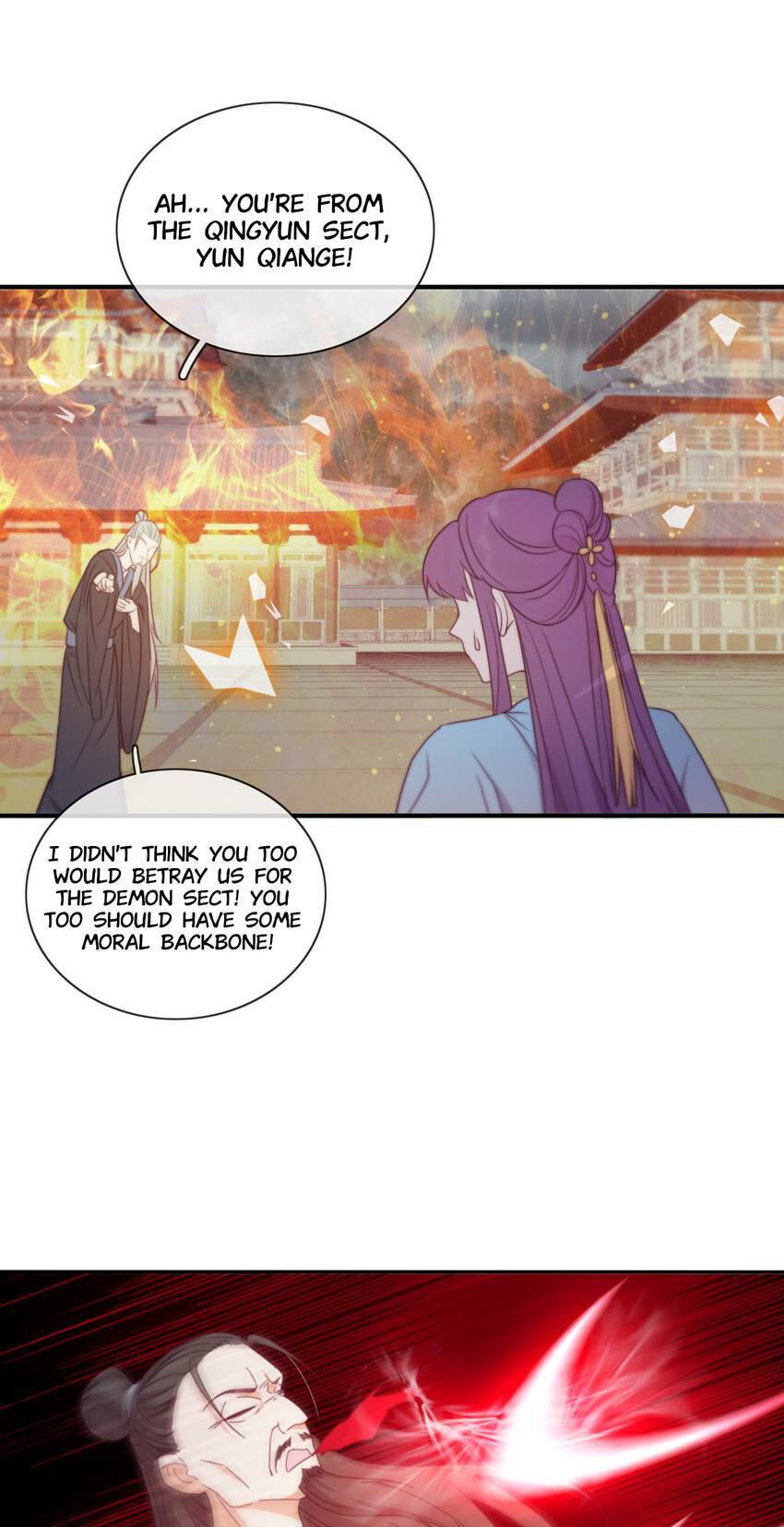 A Song Dwelling in the Clouds: A Chasing Love Guide (Colored) Chapter 18 page 30 - 