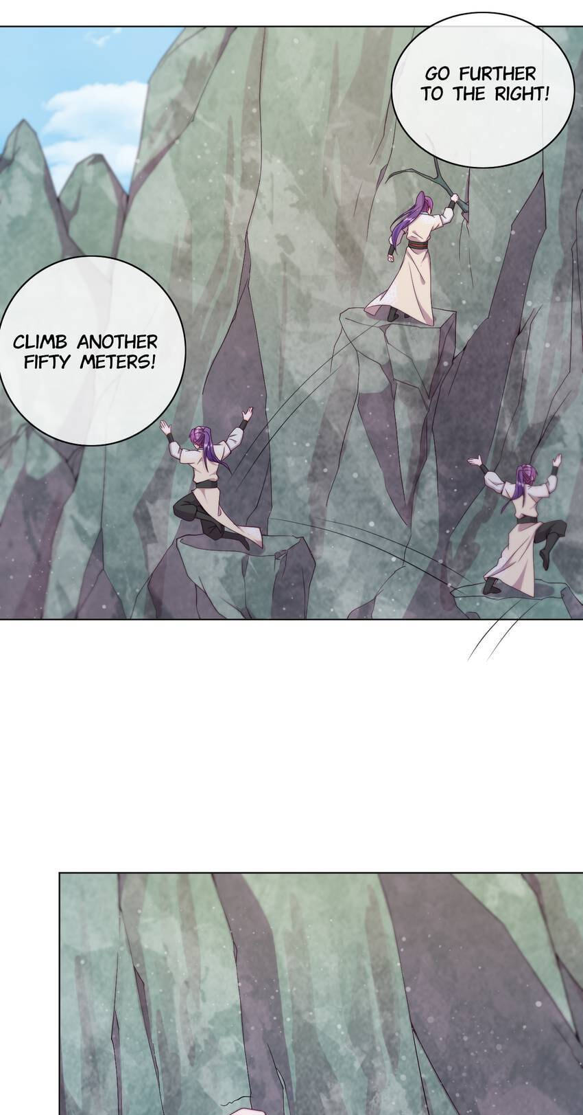 A Song Dwelling in the Clouds: A Chasing Love Guide (Colored) Chapter 21 page 40 - 