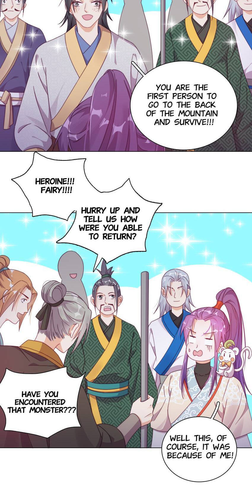 A Song Dwelling in the Clouds: A Chasing Love Guide (Colored) Chapter 22 page 13 - 