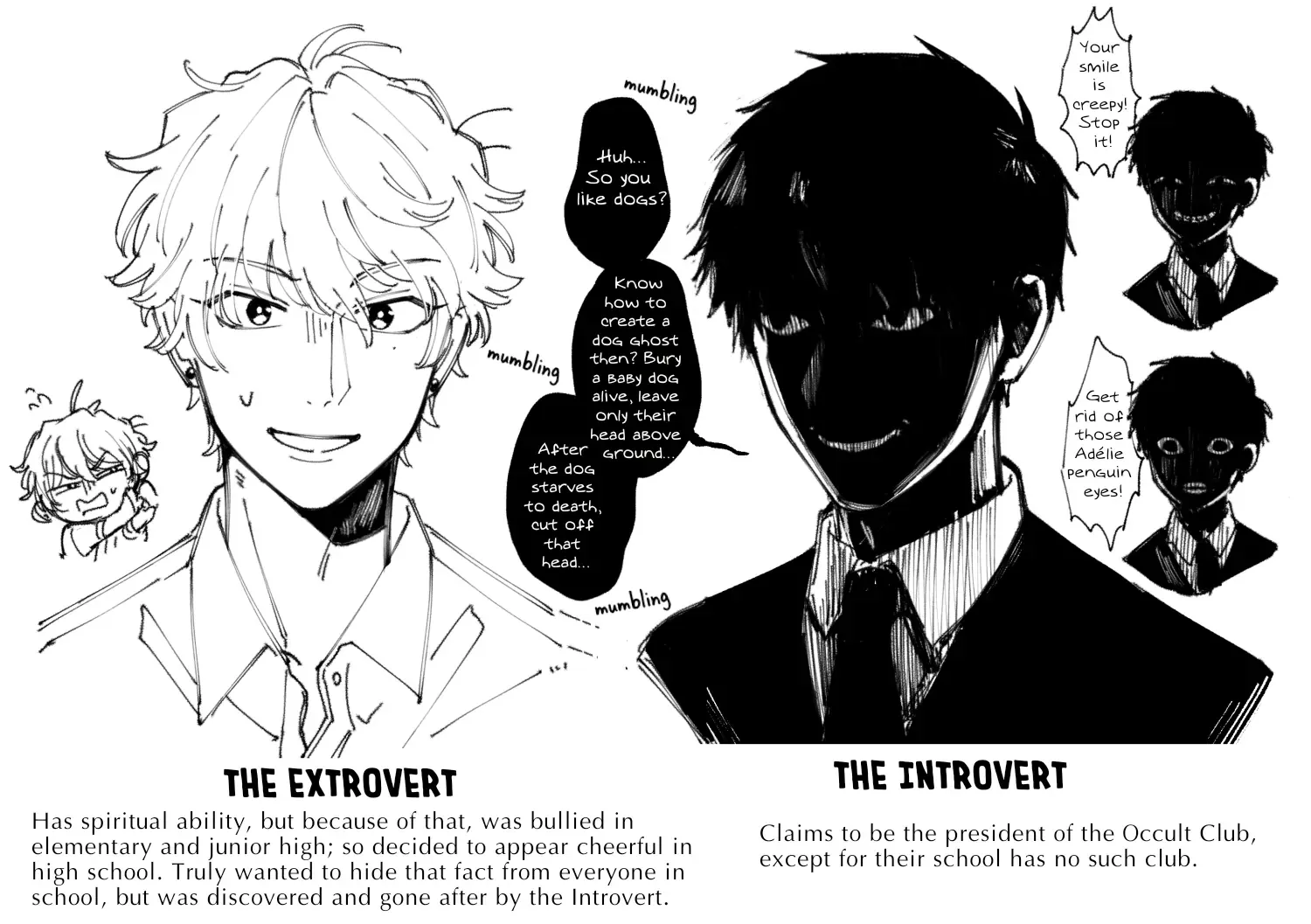 A Spiritual Extrovert and a Scary Introvert Chapter 1 page 3 - 