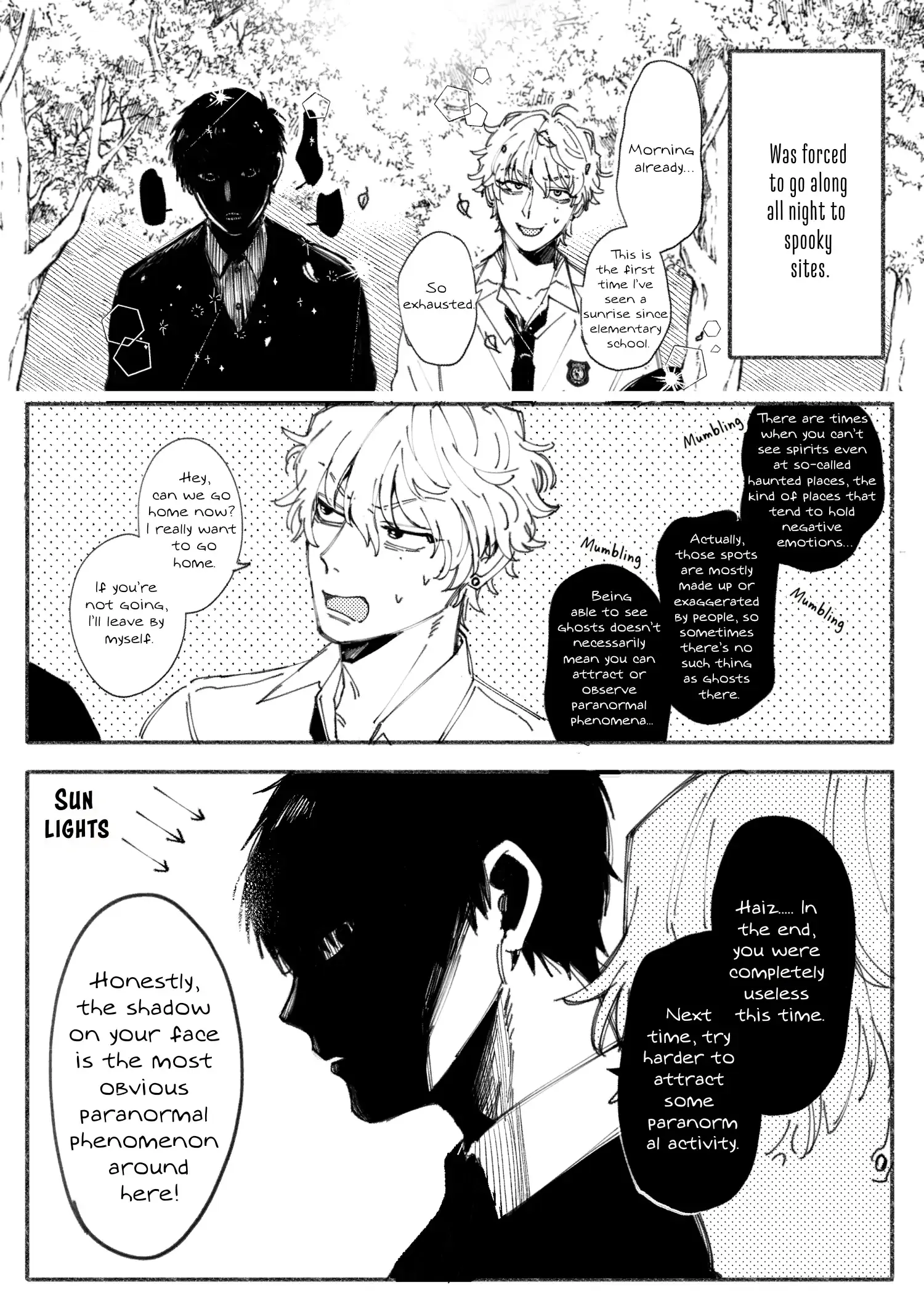 A Spiritual Extrovert and a Scary Introvert Chapter 1 page 4 - 