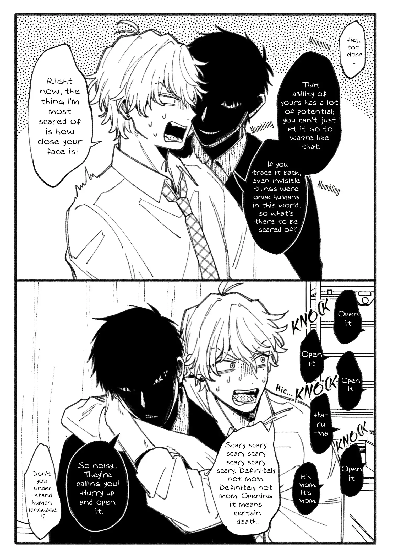 A Spiritual Extrovert and a Scary Introvert Chapter 1 page 6 - 