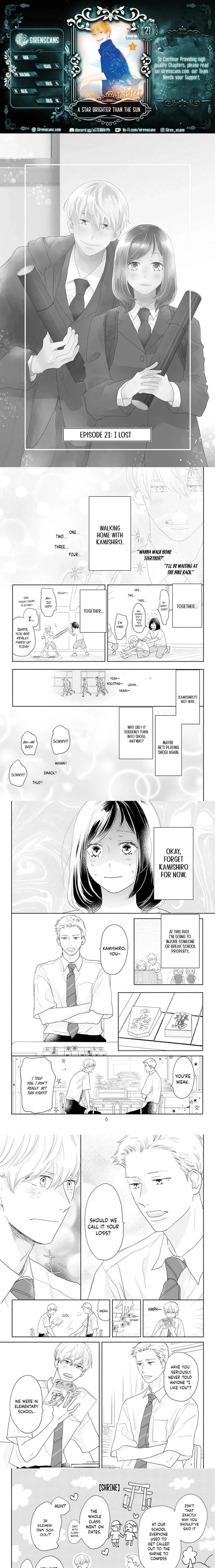 A Star Brighter Than the Sun Chapter 21 page 1 - 