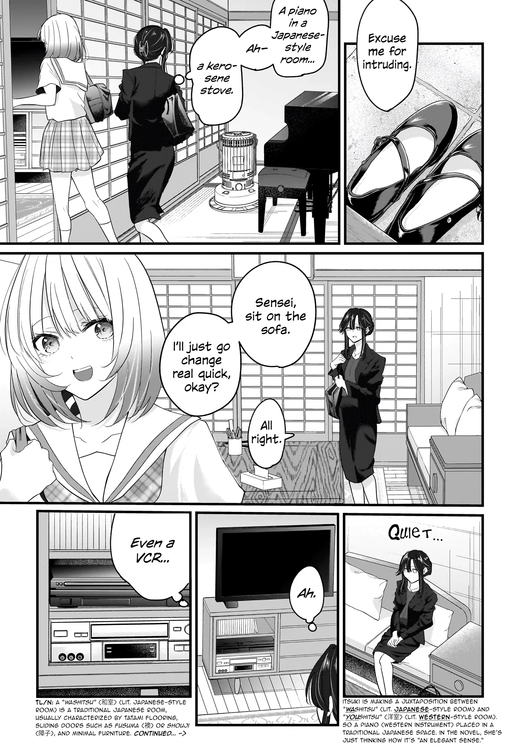 A Story About a Married Teacher Who Becomes Obsessed with Her Female Student Chapter 2 page 21 - 