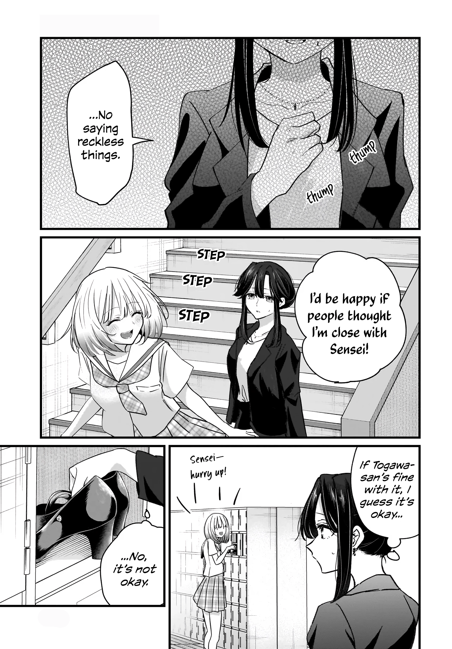 A Story About a Married Teacher Who Becomes Obsessed with Her Female Student Chapter 2 page 35 - 