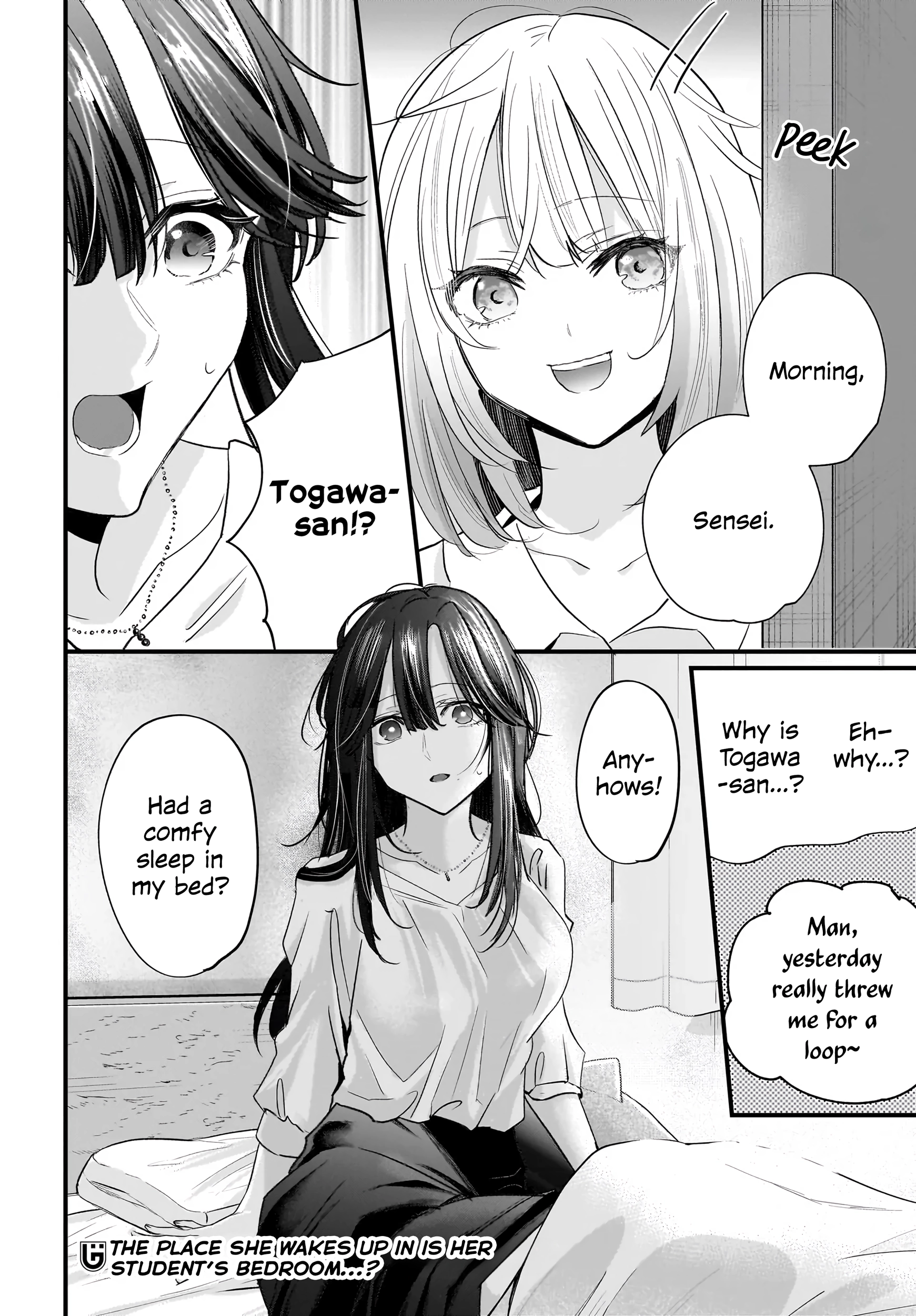 A Story About a Married Teacher Who Becomes Obsessed with Her Female Student Chapter 2 page 38 - 