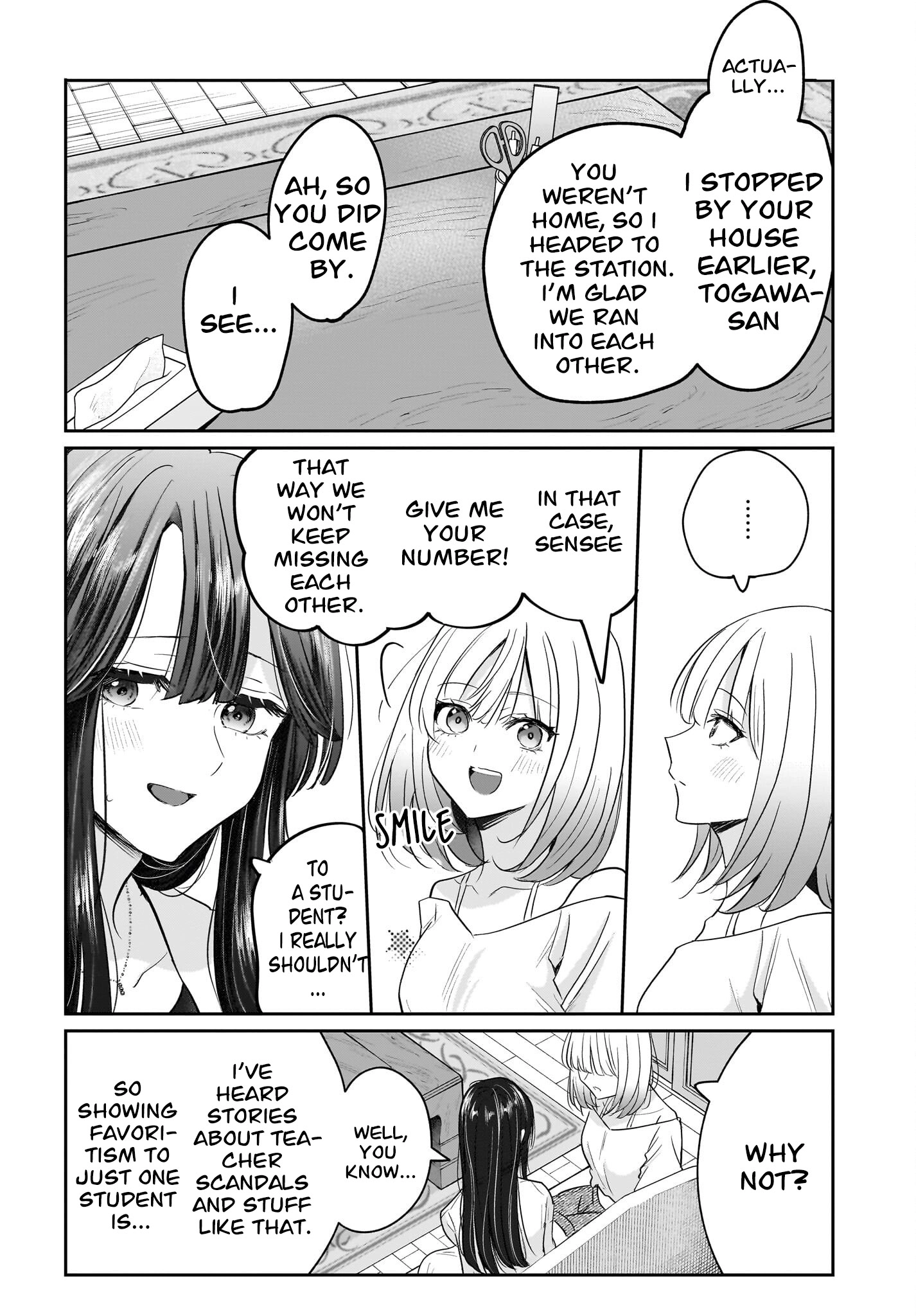 A Story About a Married Teacher Who Becomes Obsessed with Her Female Student Chapter 4 page 30 - 