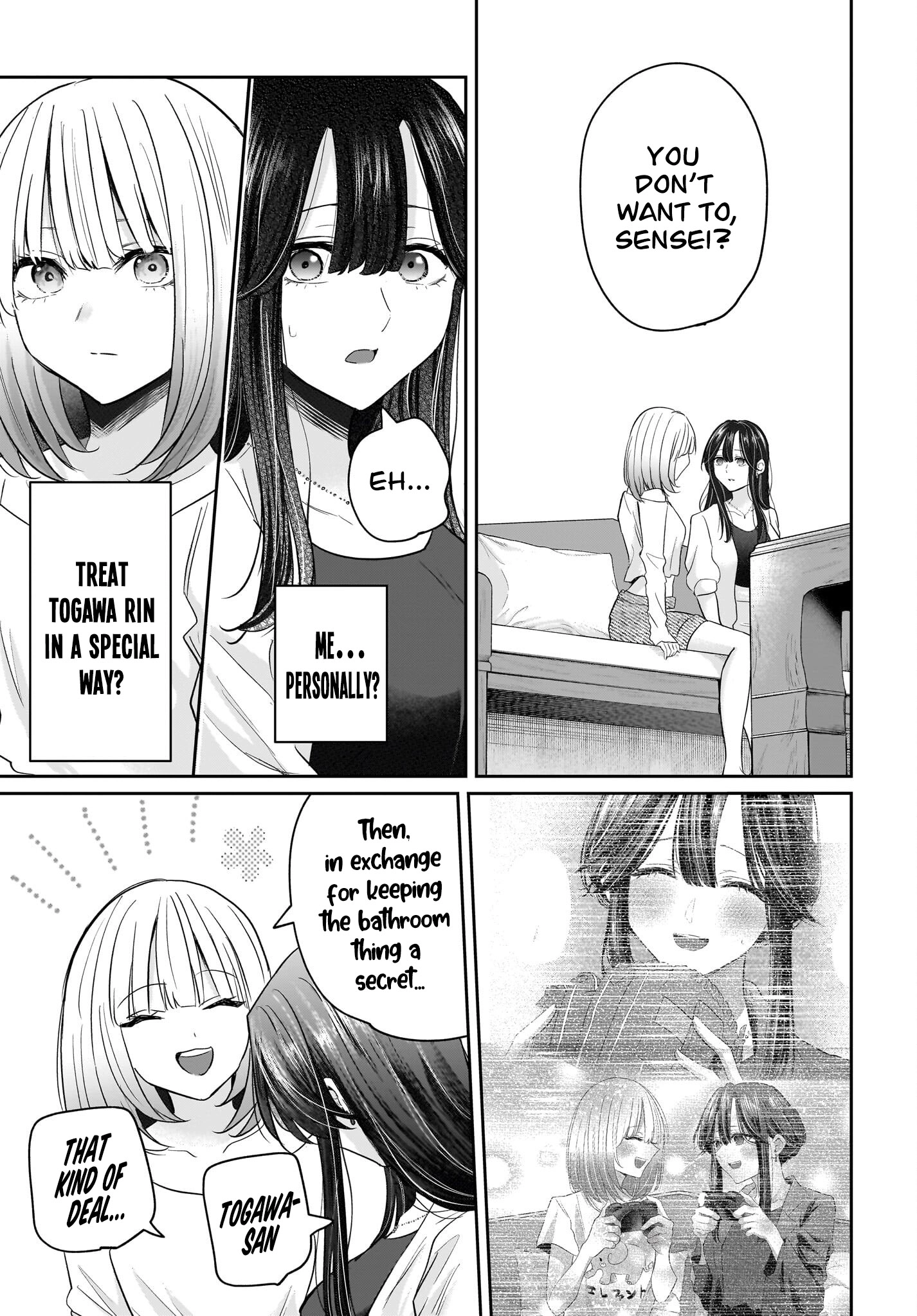 A Story About a Married Teacher Who Becomes Obsessed with Her Female Student Chapter 4 page 31 - 