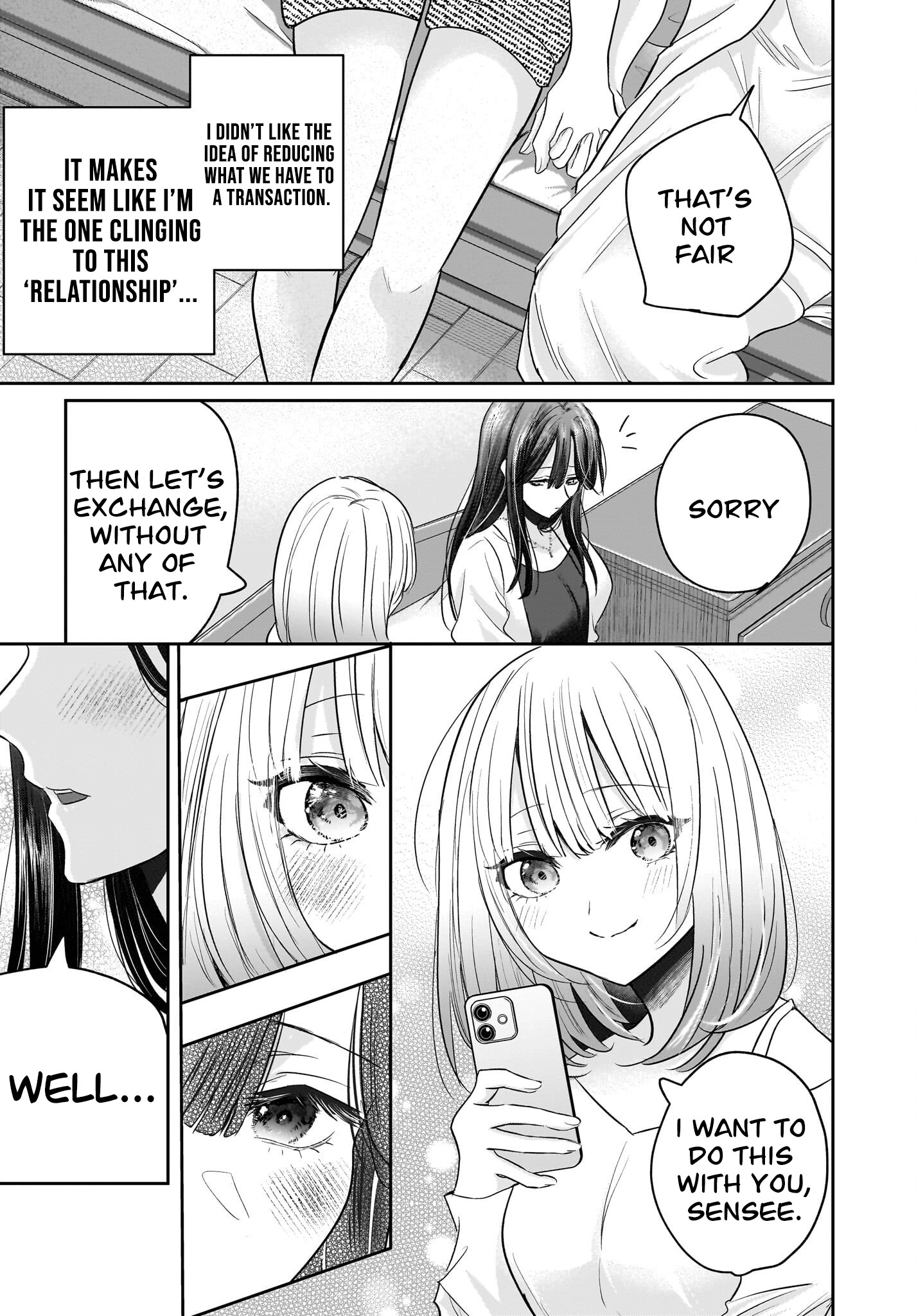 A Story About a Married Teacher Who Becomes Obsessed with Her Female Student Chapter 4 page 32 - 