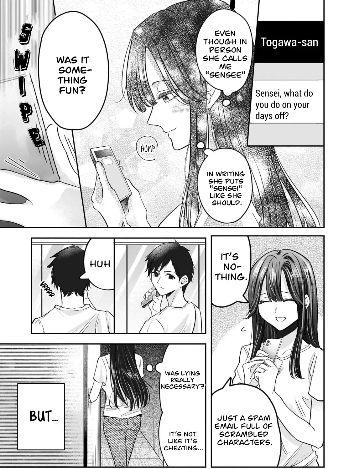 A Story About a Married Teacher Who Becomes Obsessed with Her Female Student Chapter 5 page 11 - 