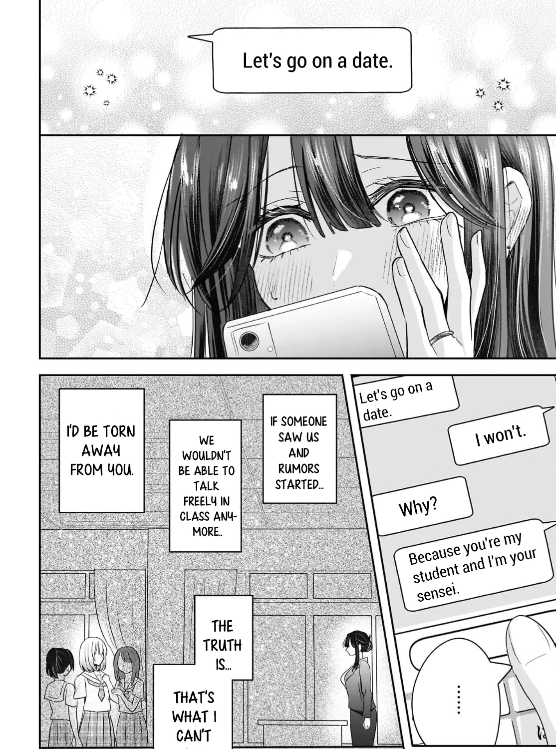 A Story About a Married Teacher Who Becomes Obsessed with Her Female Student Chapter 5 page 17 - 