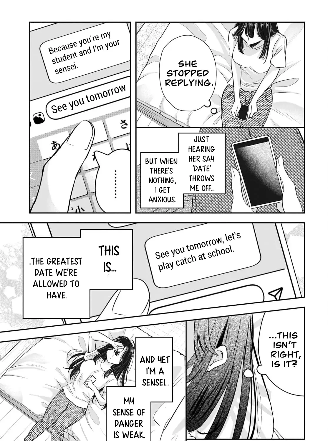 A Story About a Married Teacher Who Becomes Obsessed with Her Female Student Chapter 5 page 19 - 