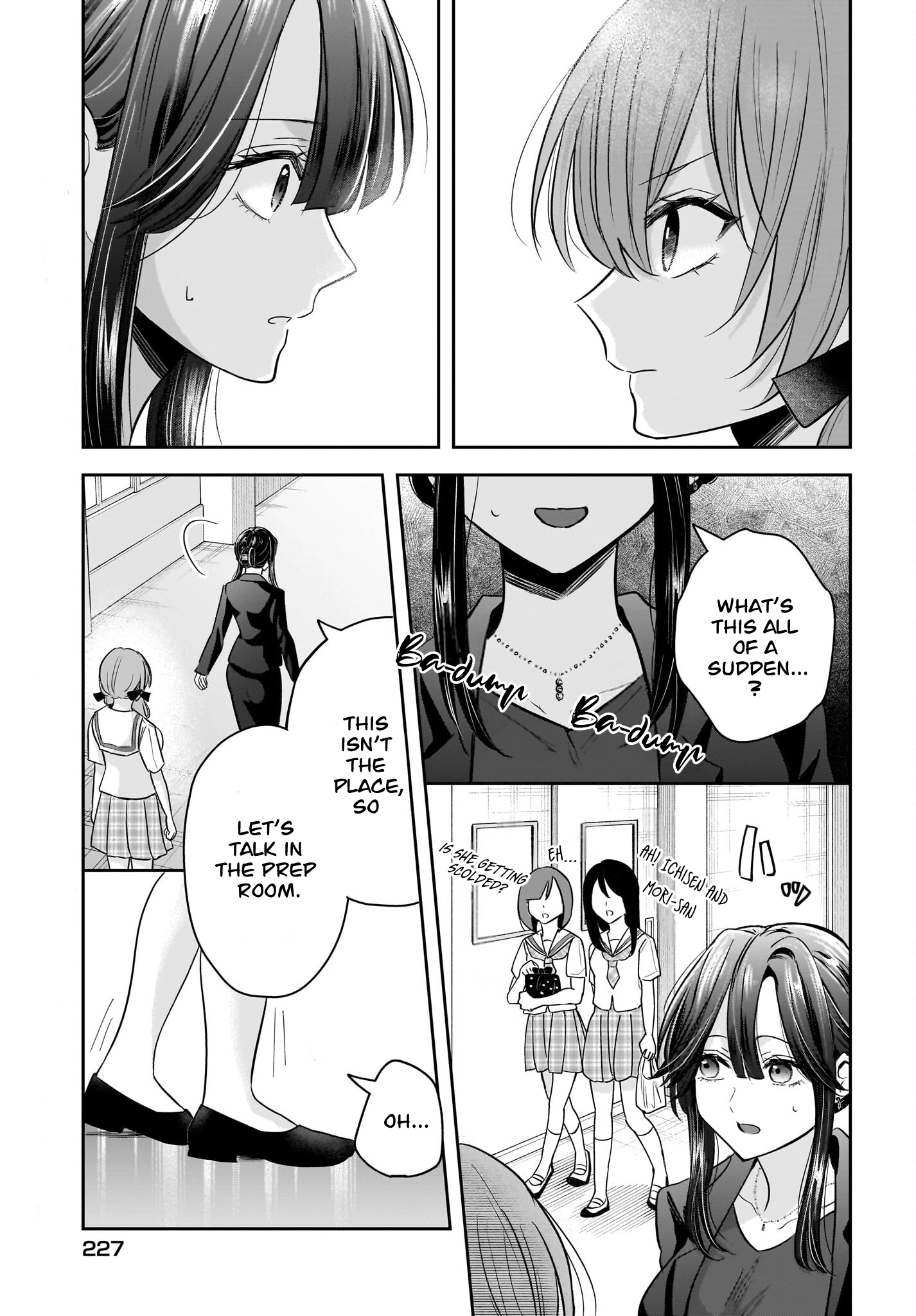 A Story About a Married Teacher Who Becomes Obsessed with Her Female Student Chapter 6 page 3 - 