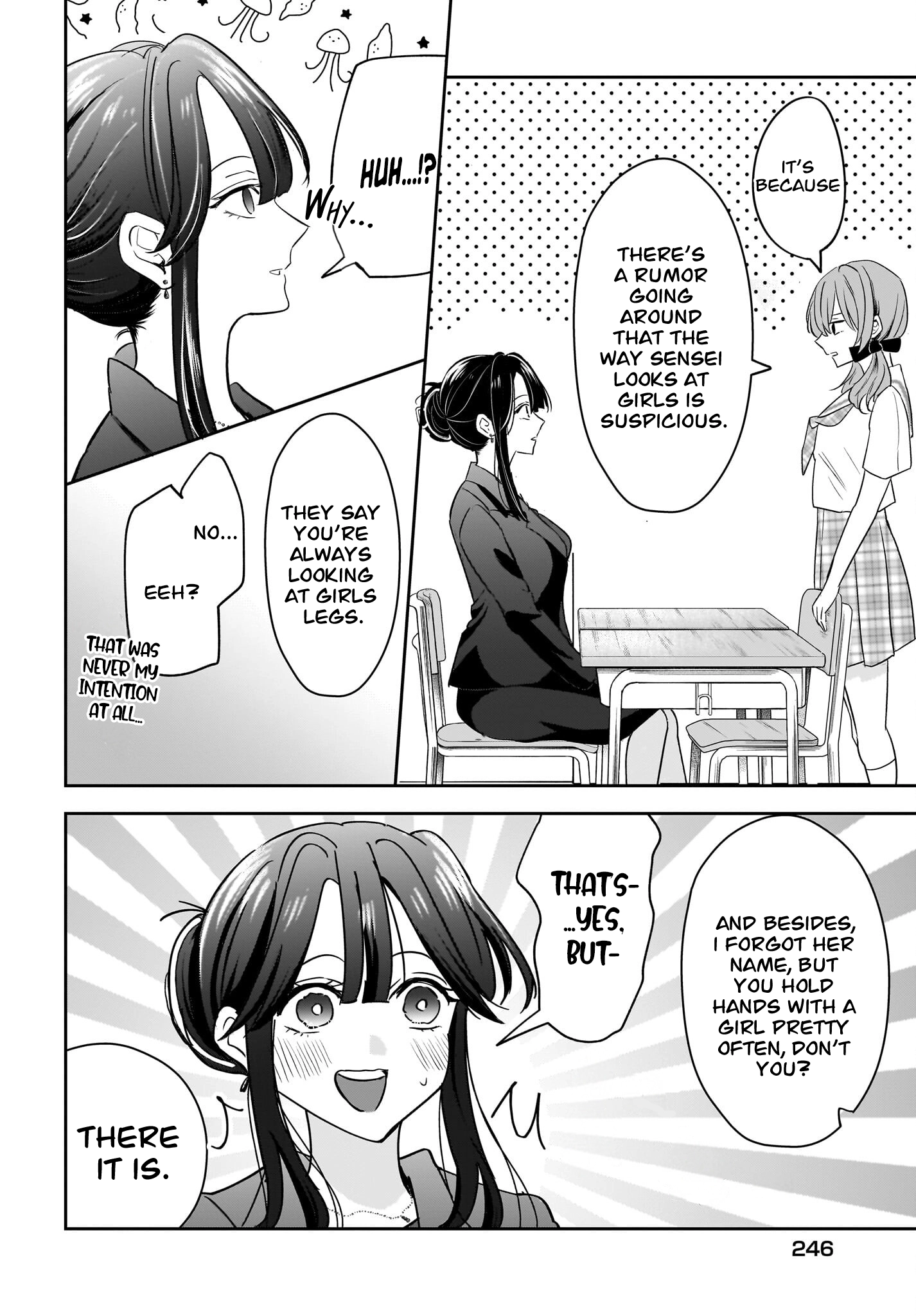 A Story About a Married Teacher Who Becomes Obsessed with Her Female Student Chapter 6 page 22 - 