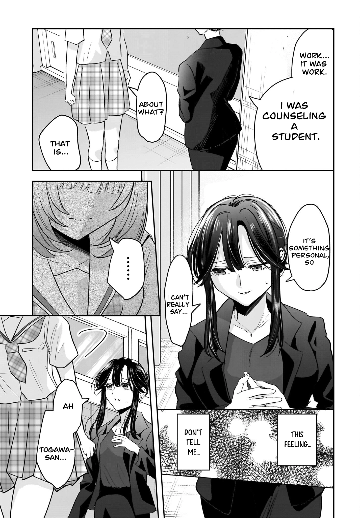 A Story About a Married Teacher Who Becomes Obsessed with Her Female Student Chapter 6 page 27 - 