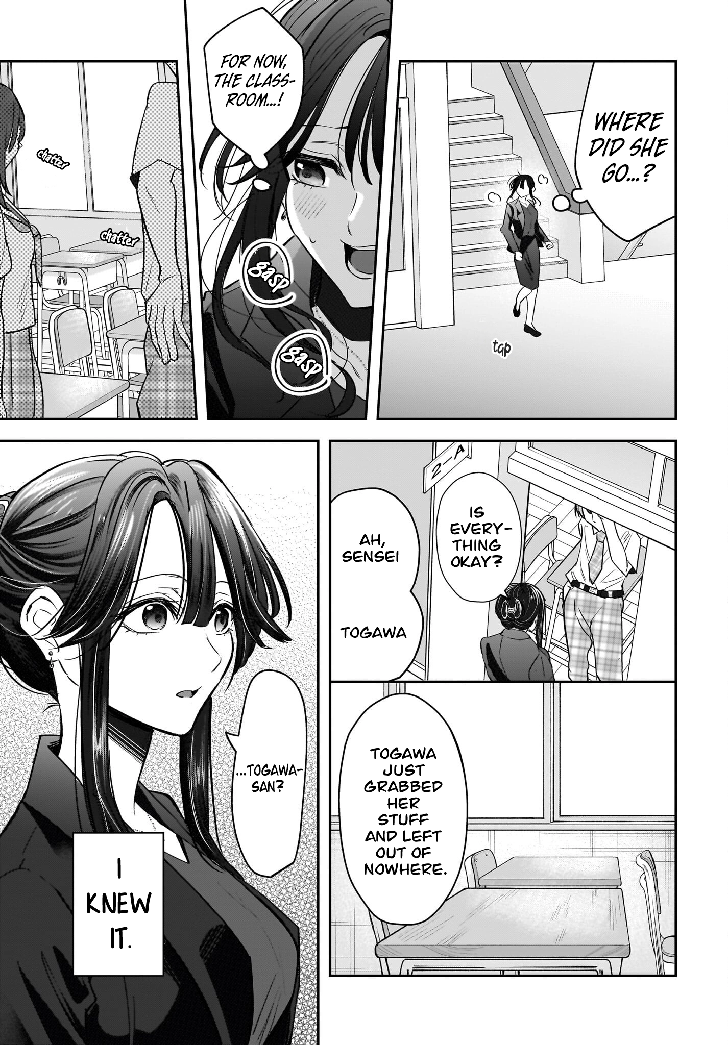 A Story About a Married Teacher Who Becomes Obsessed with Her Female Student Chapter 6 page 29 - 