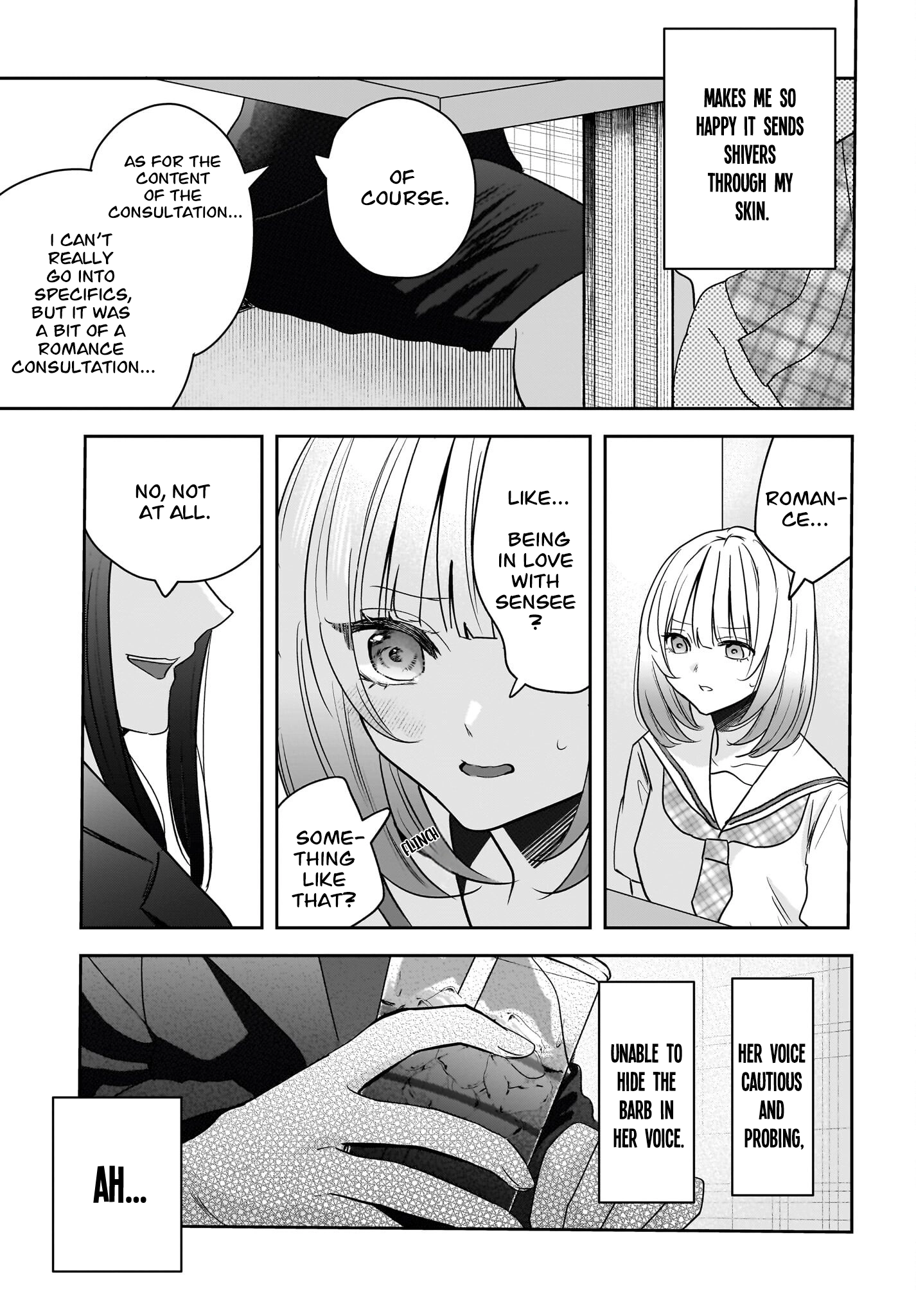 A Story About a Married Teacher Who Becomes Obsessed with Her Female Student Chapter 7 page 13 - 