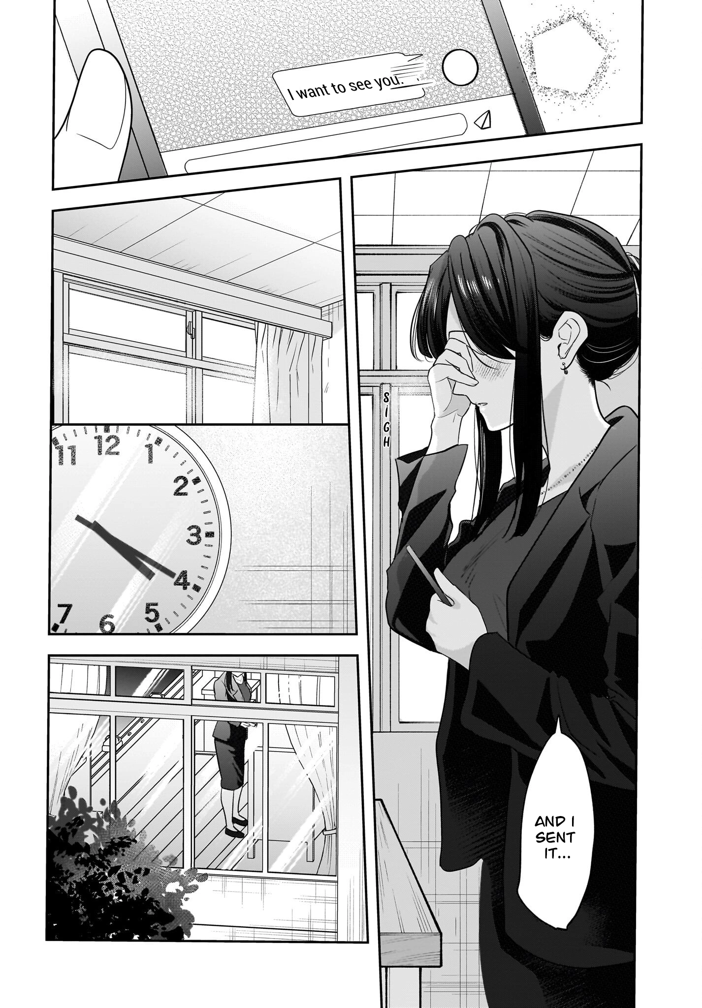A Story About a Married Teacher Who Becomes Obsessed with Her Female Student Chapter 7 page 4 - 