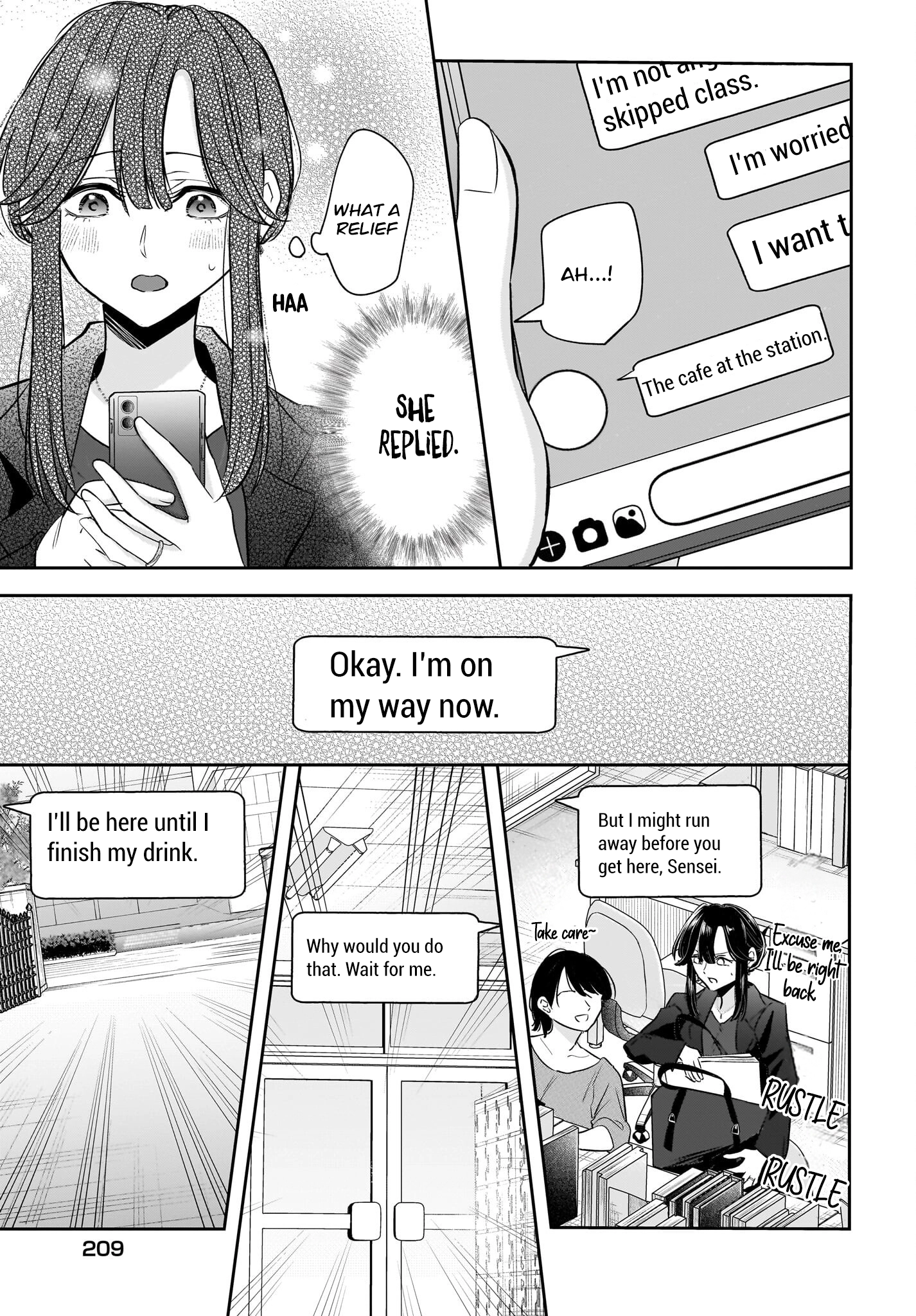 A Story About a Married Teacher Who Becomes Obsessed with Her Female Student Chapter 7 page 5 - 