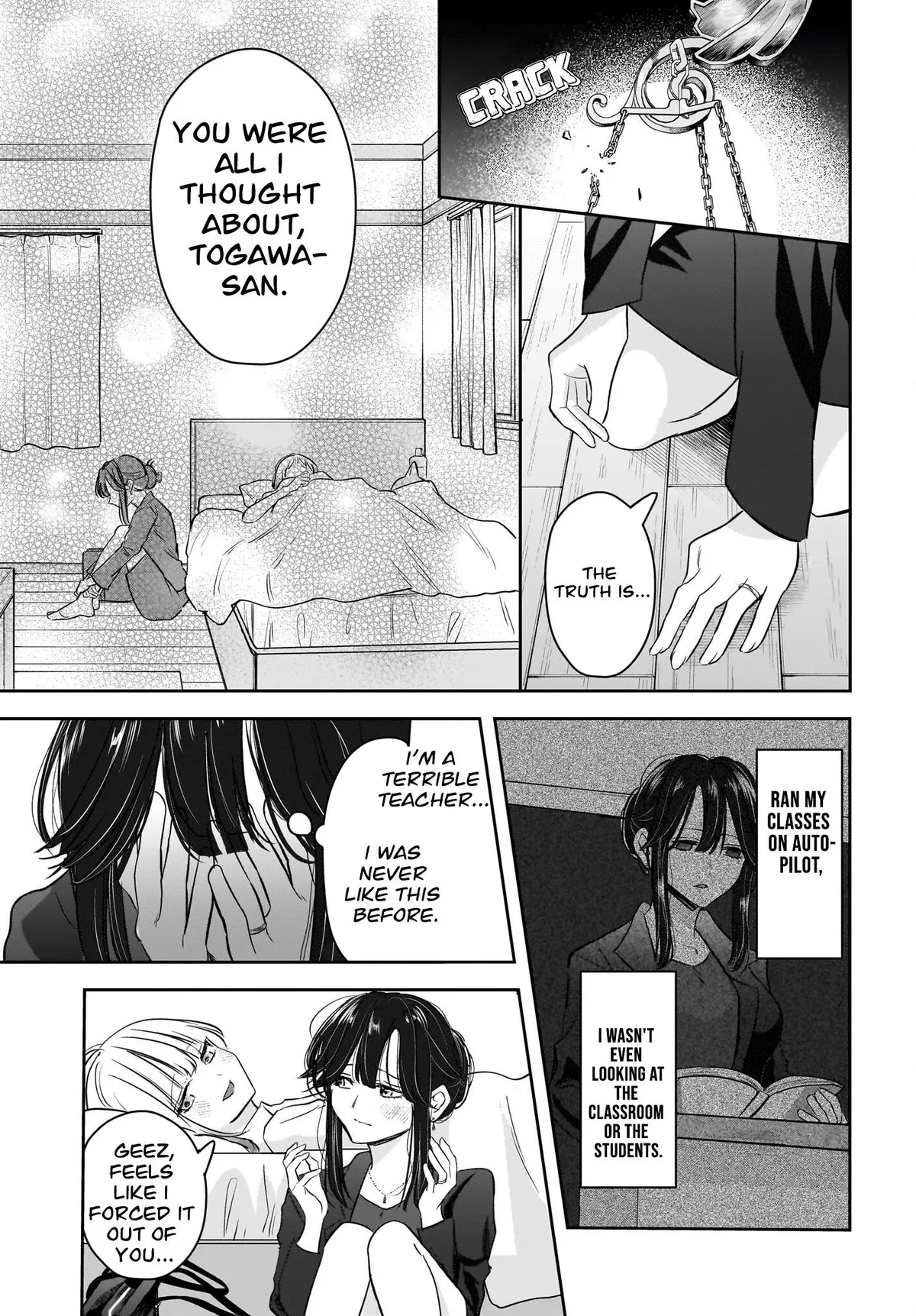 A Story About a Married Teacher Who Becomes Obsessed with Her Female Student Chapter 8 page 27 - 