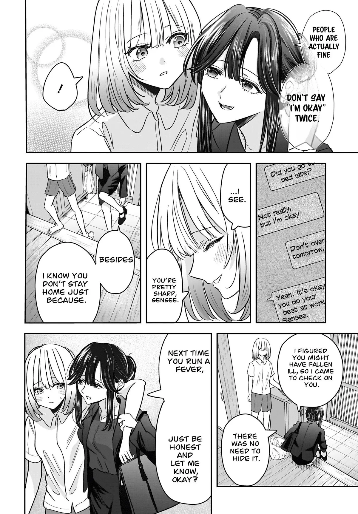 A Story About a Married Teacher Who Becomes Obsessed with Her Female Student Chapter 8 page 4 - 