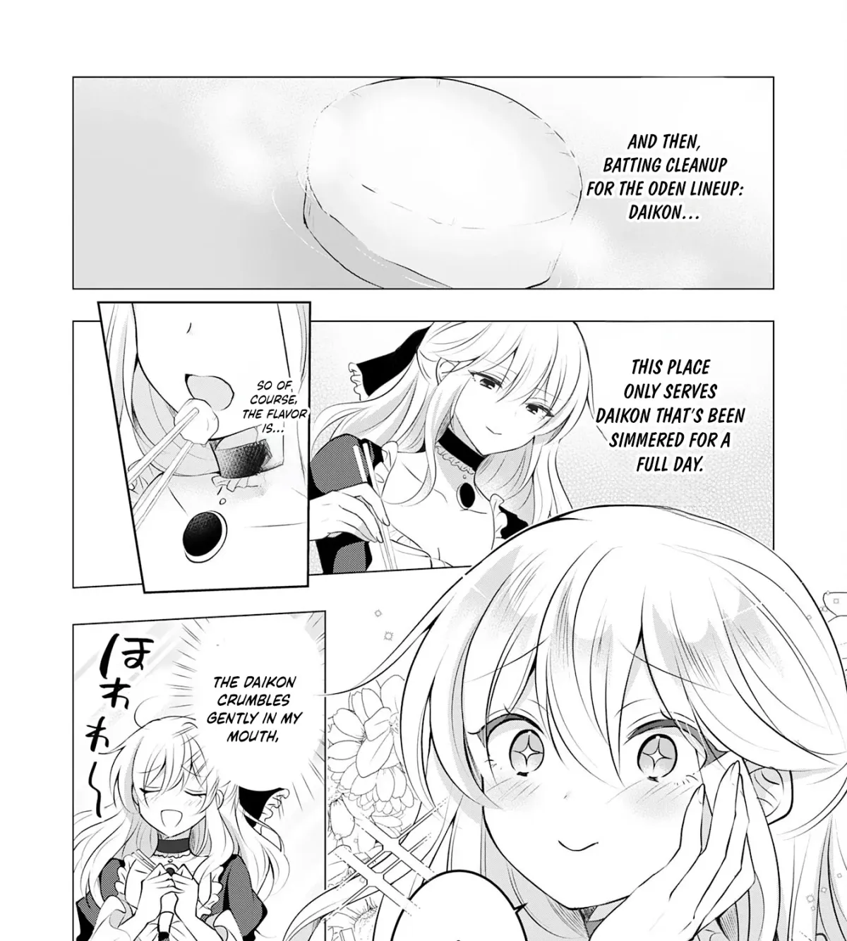A Story About a Noble Lady Eating Junk Food and Saying, 