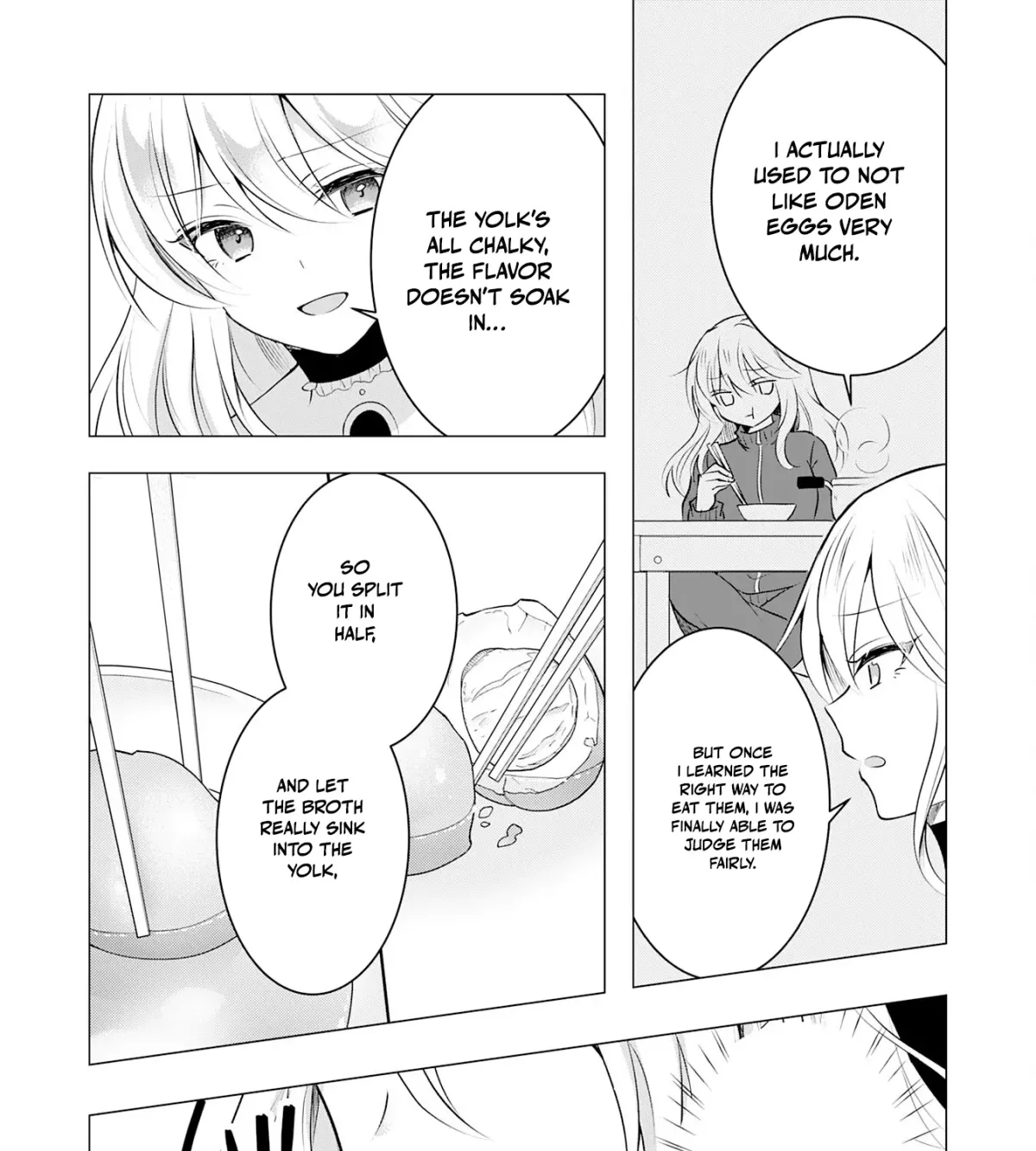 A Story About a Noble Lady Eating Junk Food and Saying, 