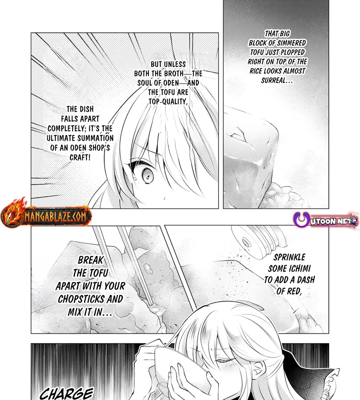 A Story About a Noble Lady Eating Junk Food and Saying, 