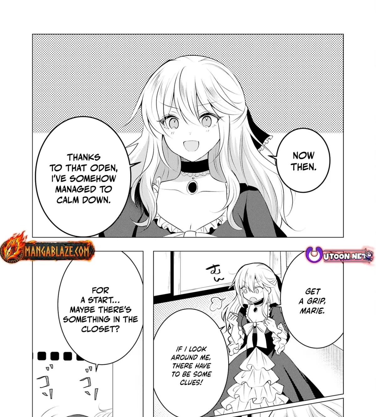 A Story About a Noble Lady Eating Junk Food and Saying, 