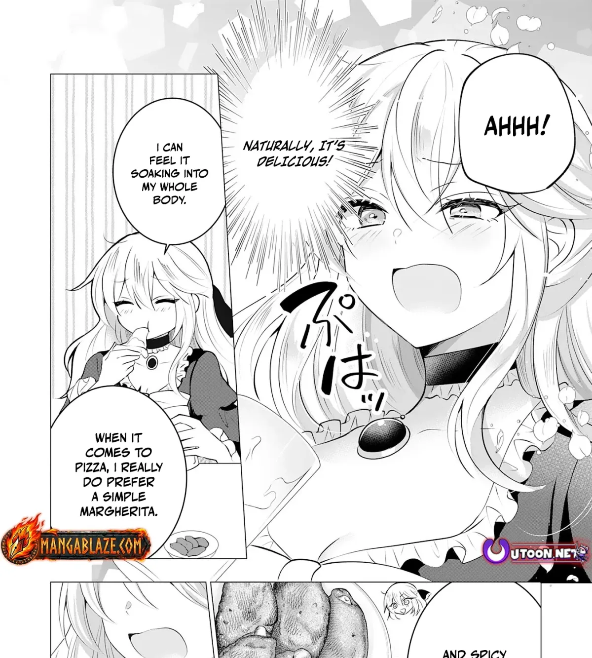 A Story About a Noble Lady Eating Junk Food and Saying, 