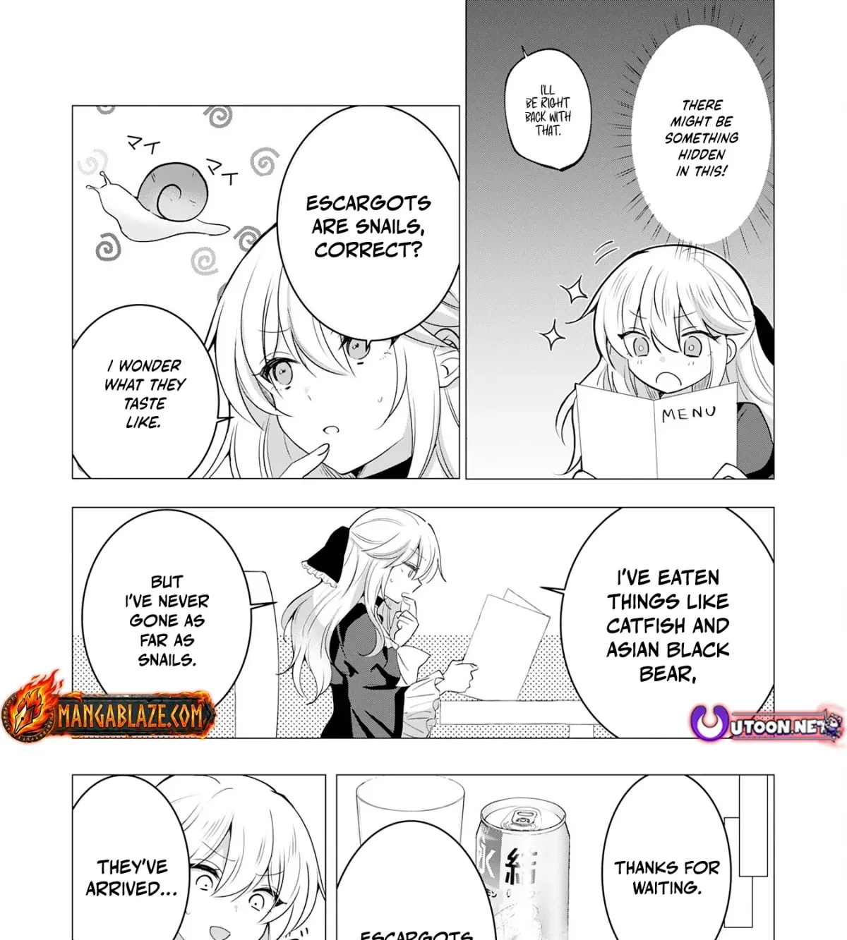 A Story About a Noble Lady Eating Junk Food and Saying, 
