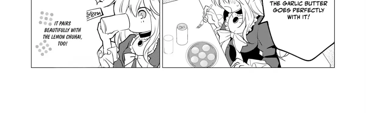A Story About a Noble Lady Eating Junk Food and Saying, 