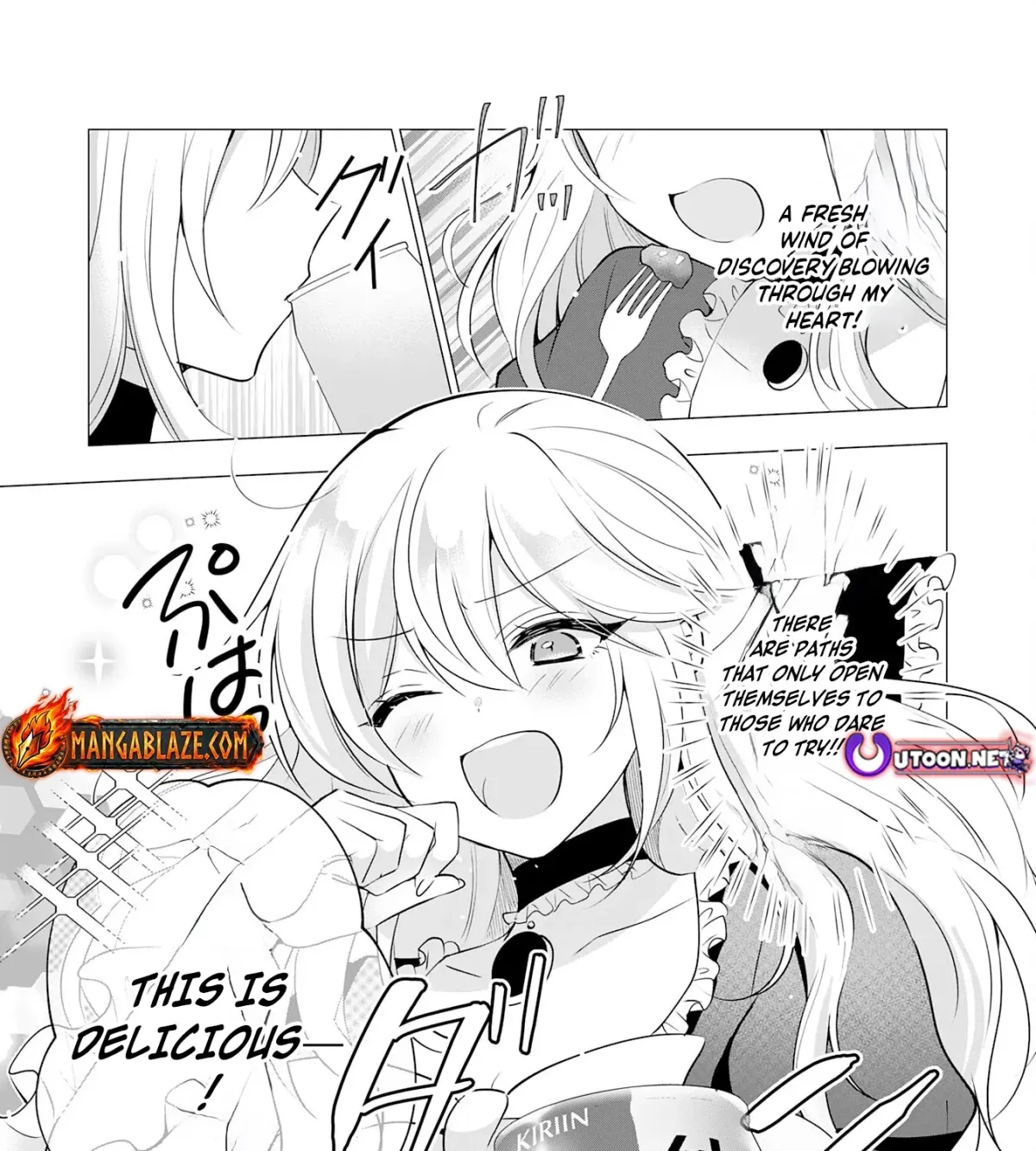 A Story About a Noble Lady Eating Junk Food and Saying, 