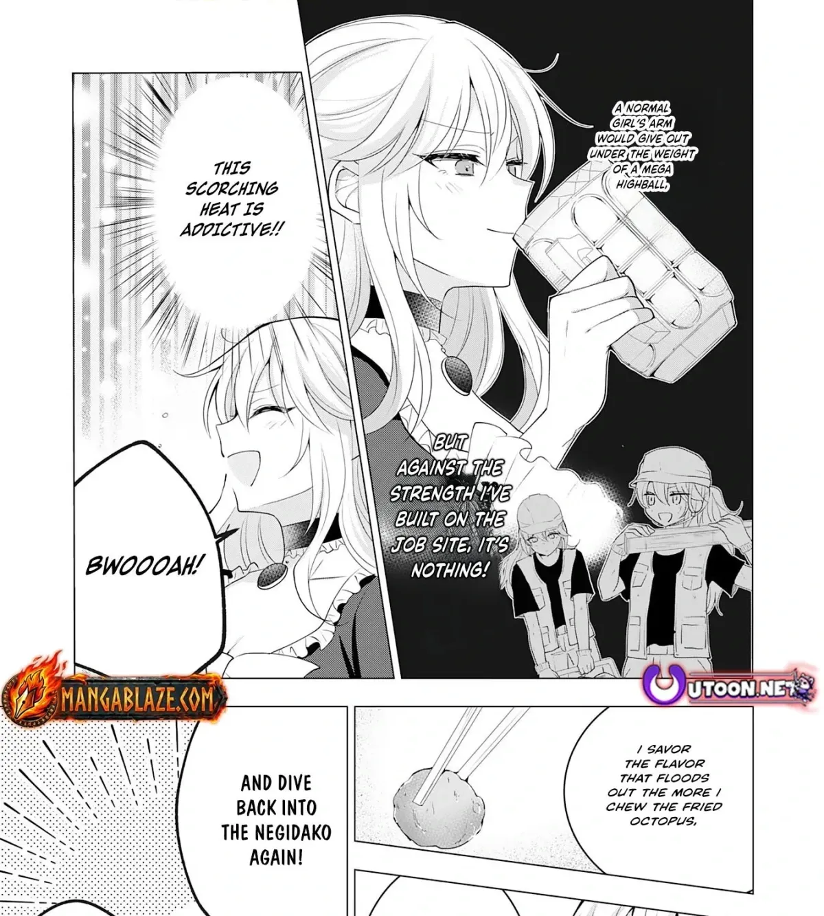 A Story About a Noble Lady Eating Junk Food and Saying, 