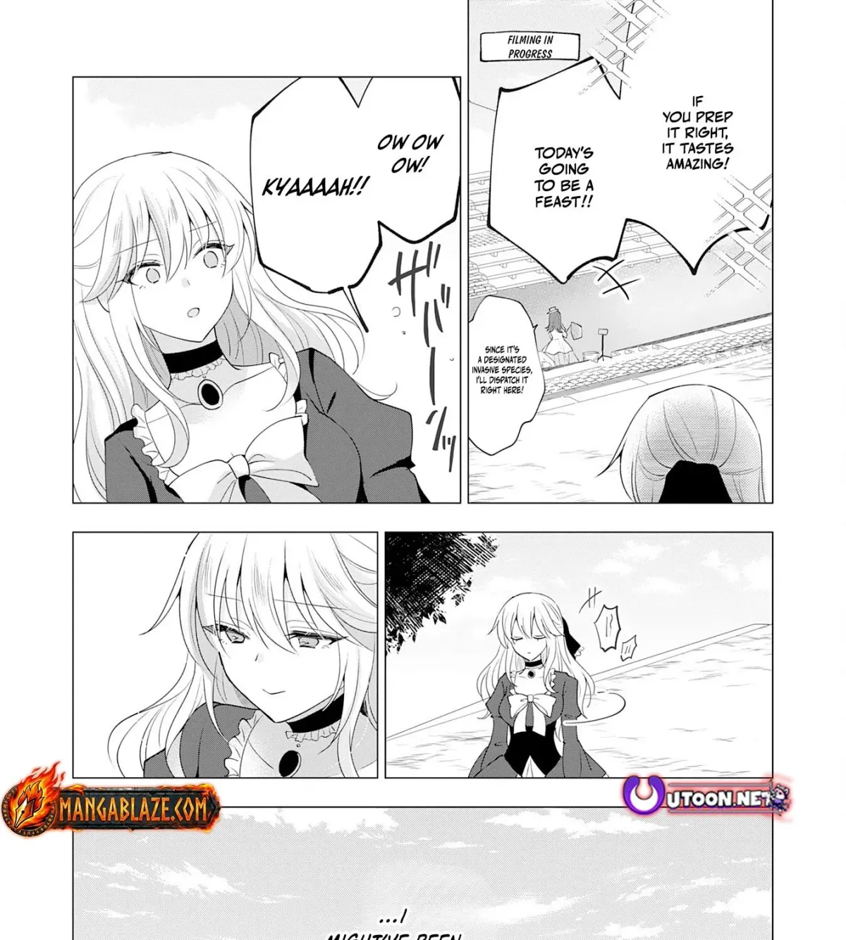 A Story About a Noble Lady Eating Junk Food and Saying, 