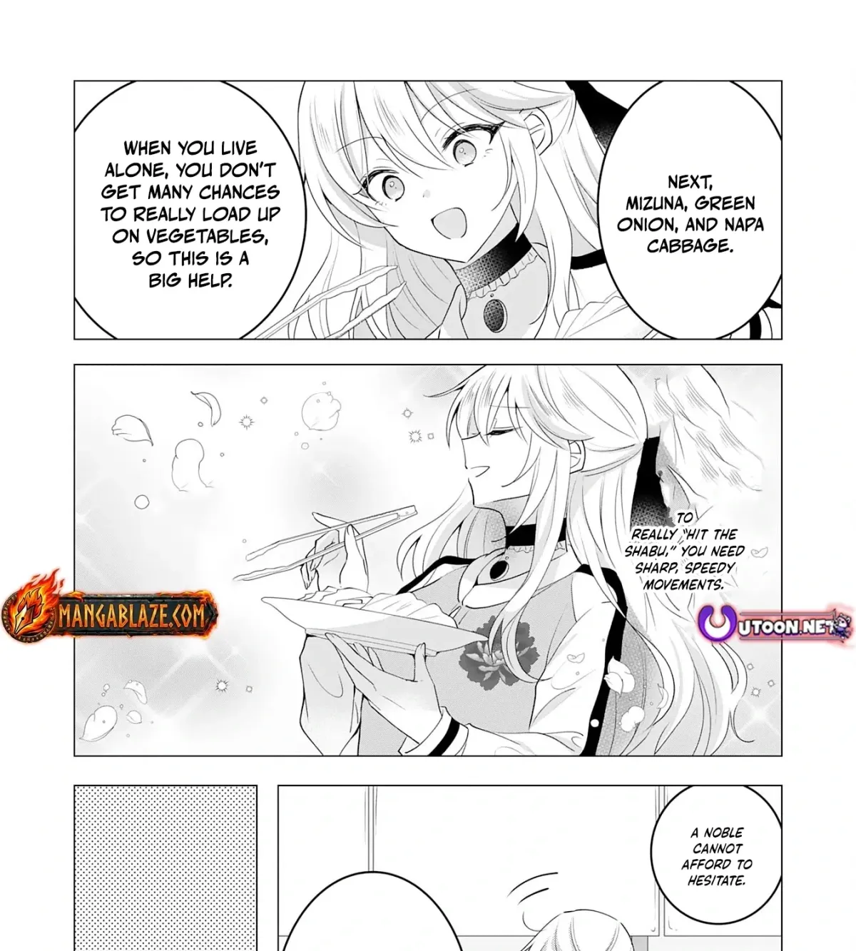 A Story About a Noble Lady Eating Junk Food and Saying, 