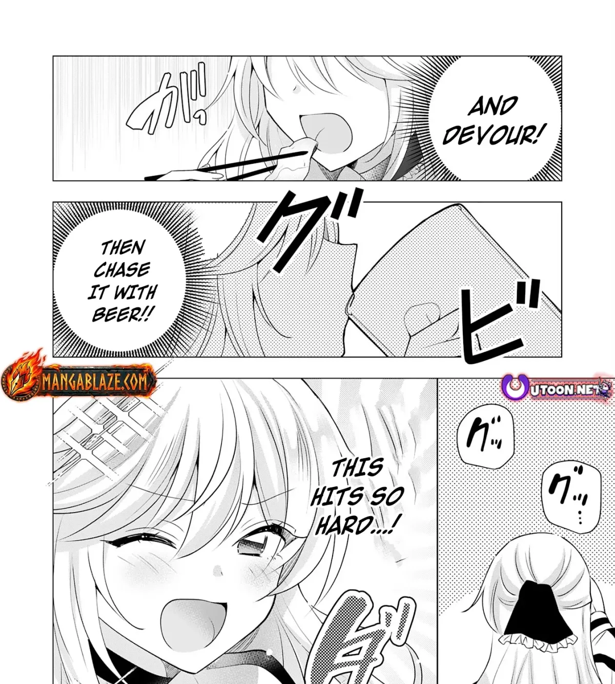 A Story About a Noble Lady Eating Junk Food and Saying, 