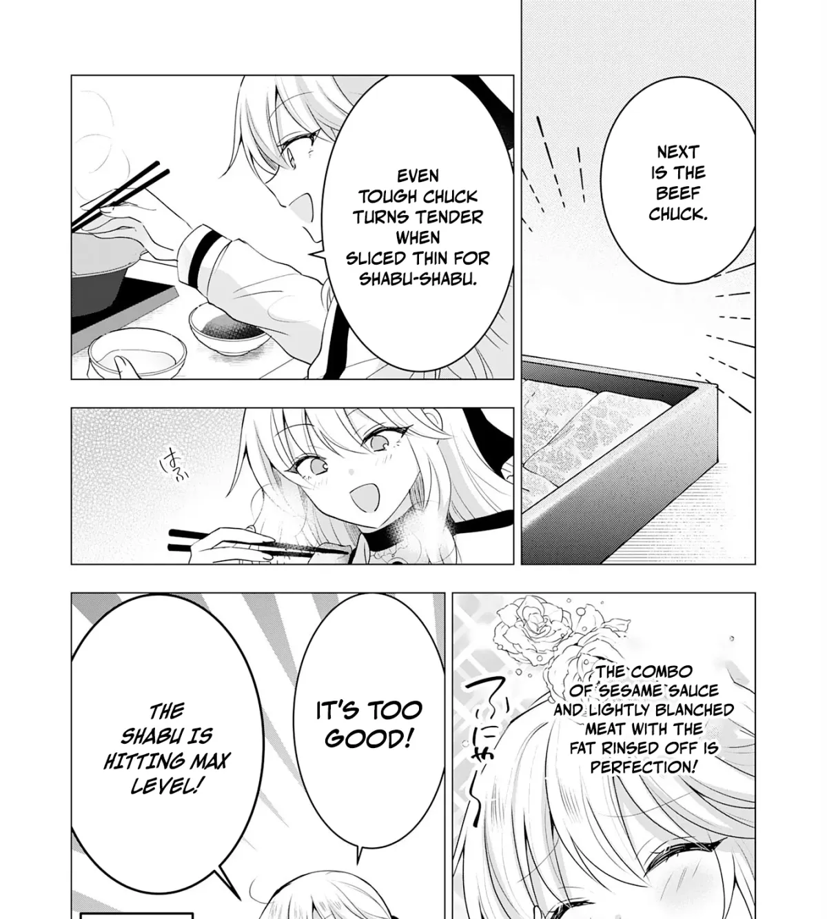 A Story About a Noble Lady Eating Junk Food and Saying, 