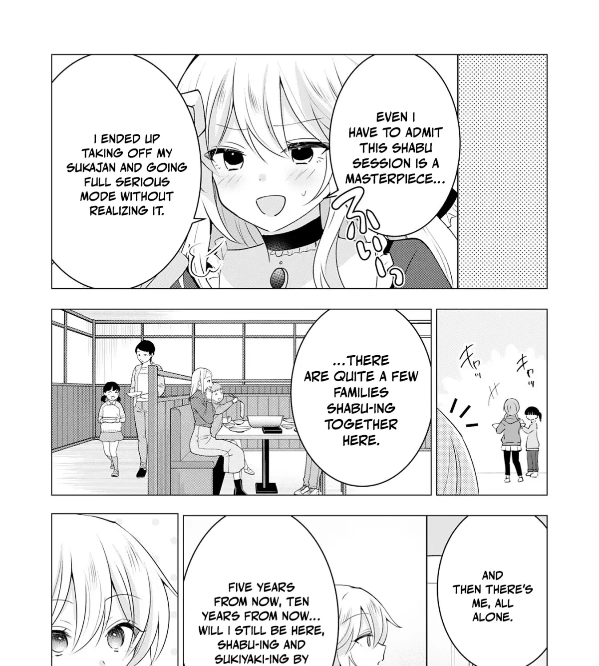 A Story About a Noble Lady Eating Junk Food and Saying, 