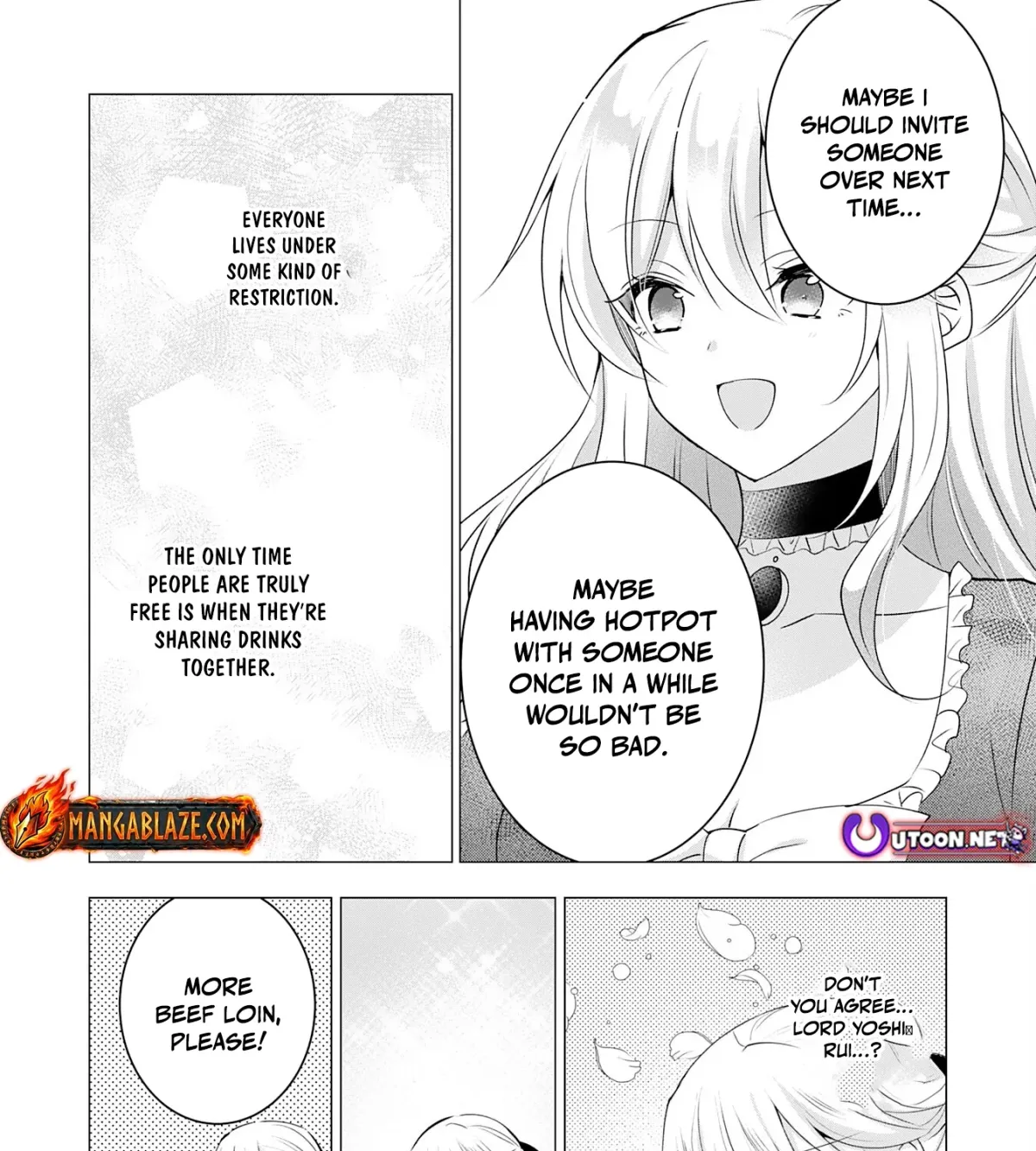 A Story About a Noble Lady Eating Junk Food and Saying, 