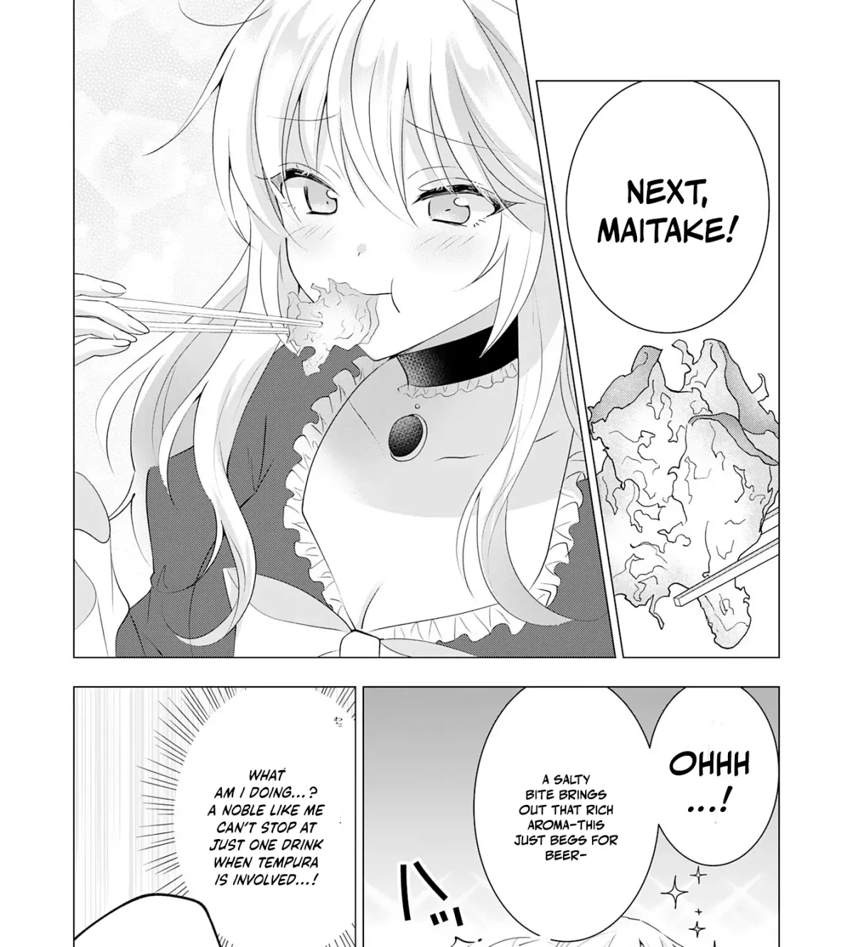 A Story About a Noble Lady Eating Junk Food and Saying, 