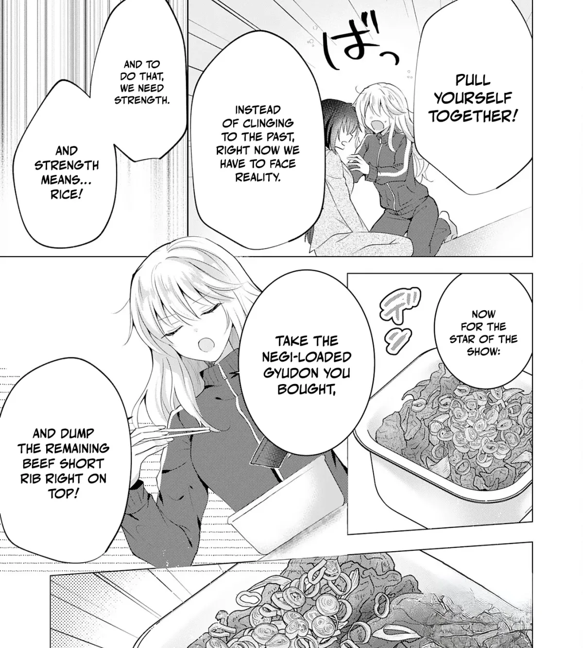 A Story About a Noble Lady Eating Junk Food and Saying, 